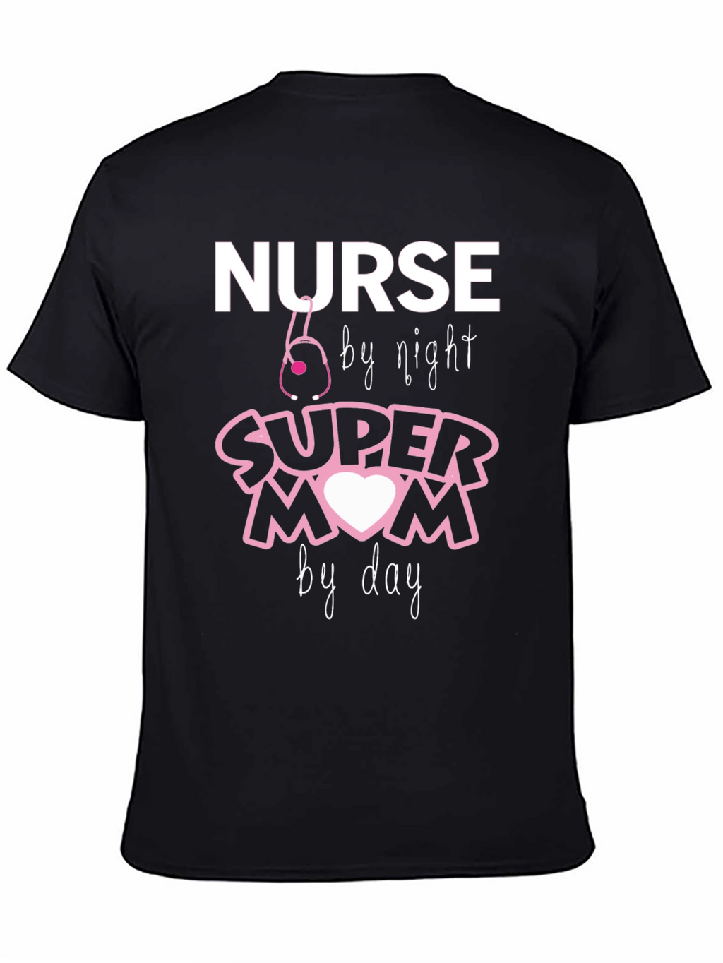 Nurse Super Mom T-Shirt - Night Shift Hero