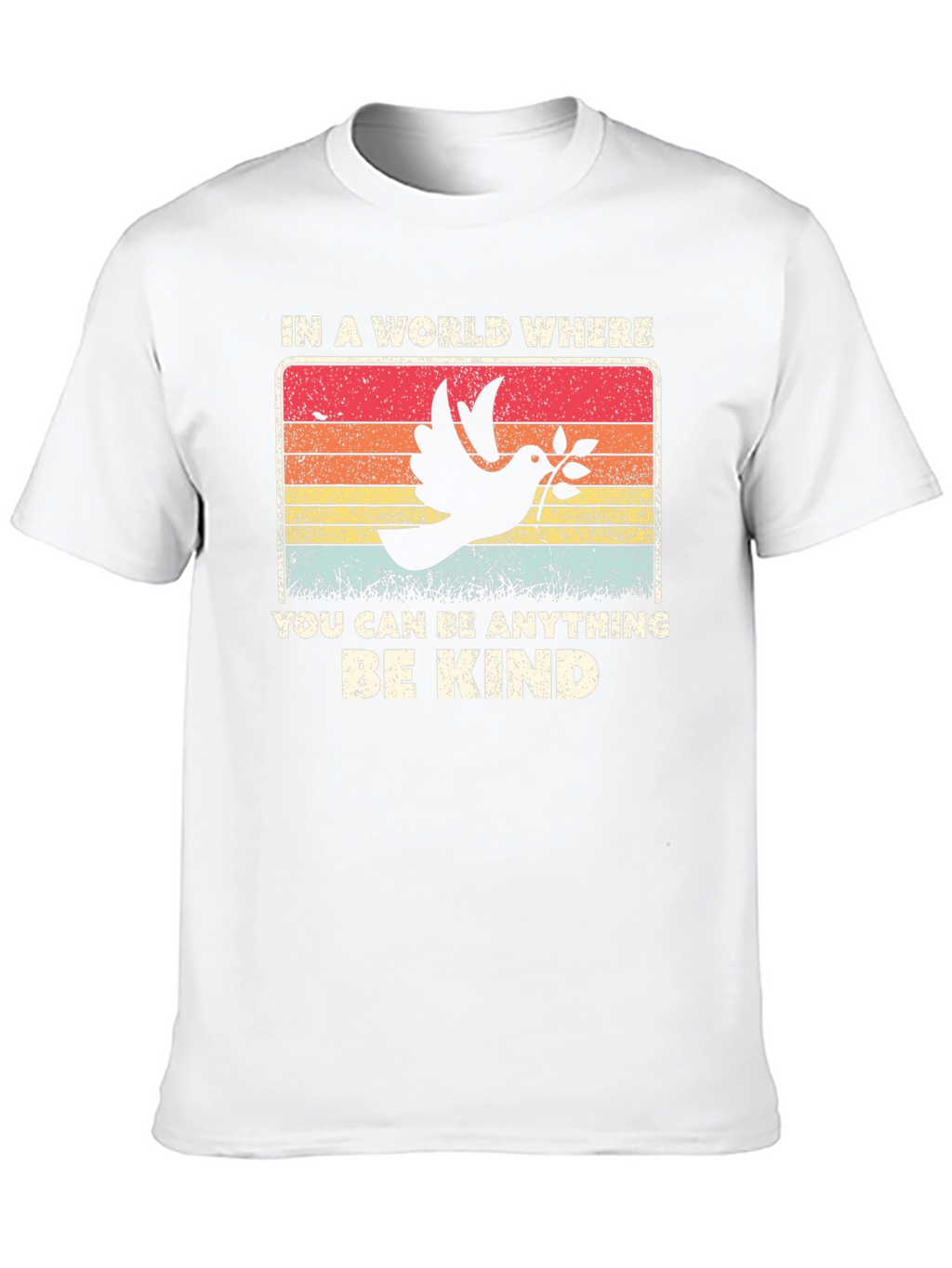 Be Kind Graphic Tee - Dove Peace T-Shirt
