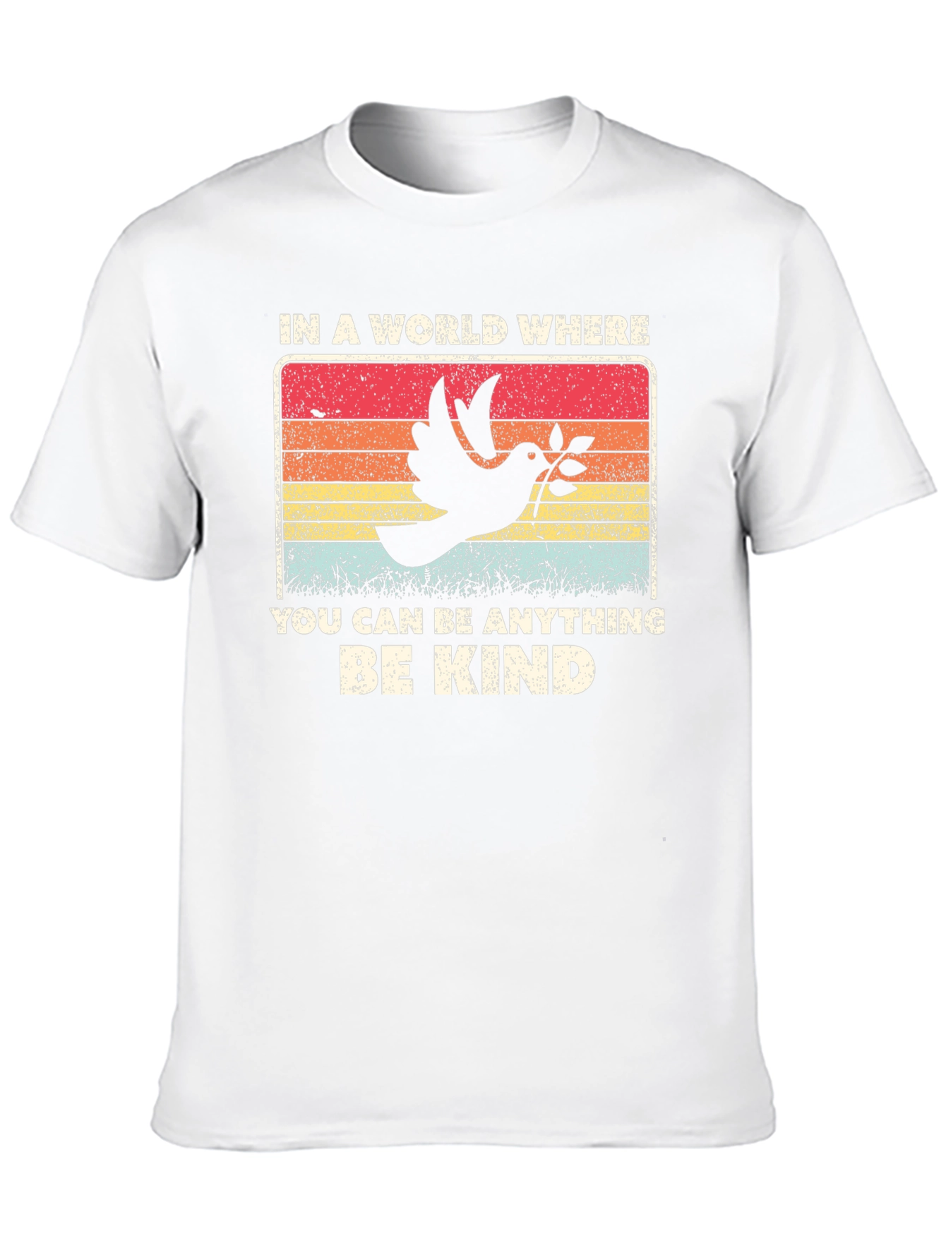 Be Kind Graphic Tee - Dove Peace T-Shirt