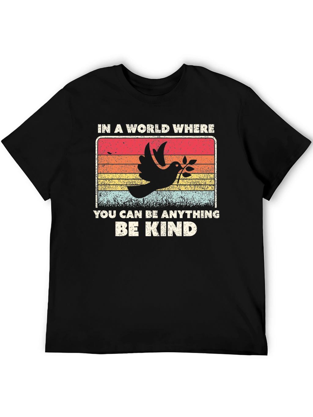 Be Kind Graphic Tee - Dove Peace T-Shirt