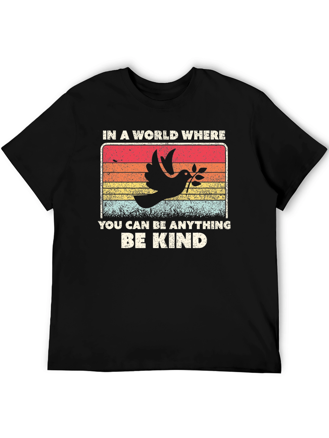 Be Kind Graphic Tee - Dove Peace T-Shirt