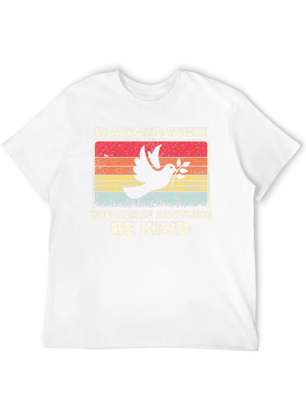 Be Kind Graphic Tee - Dove Peace T-Shirt