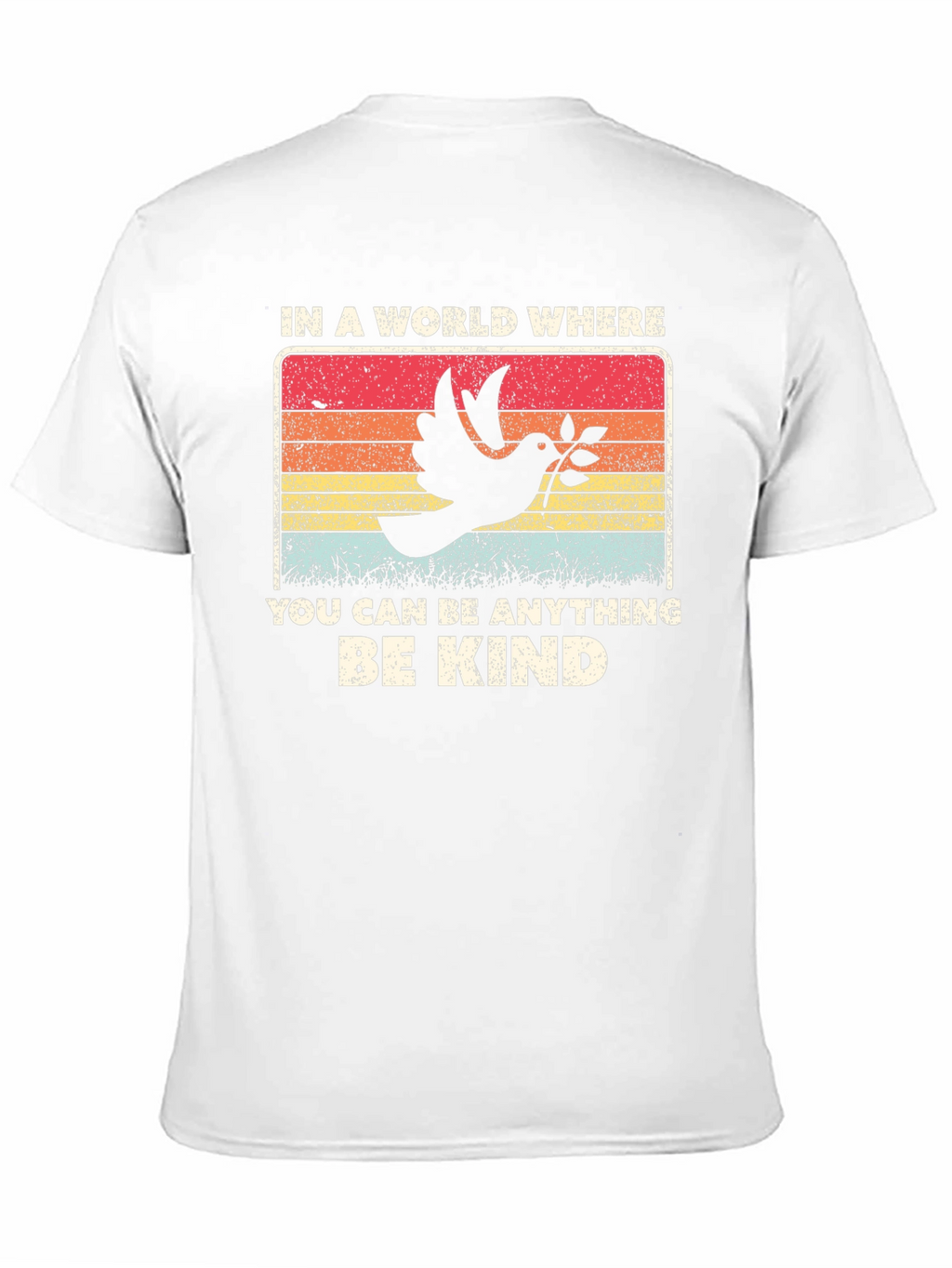 Be Kind Graphic Tee - Dove Peace T-Shirt