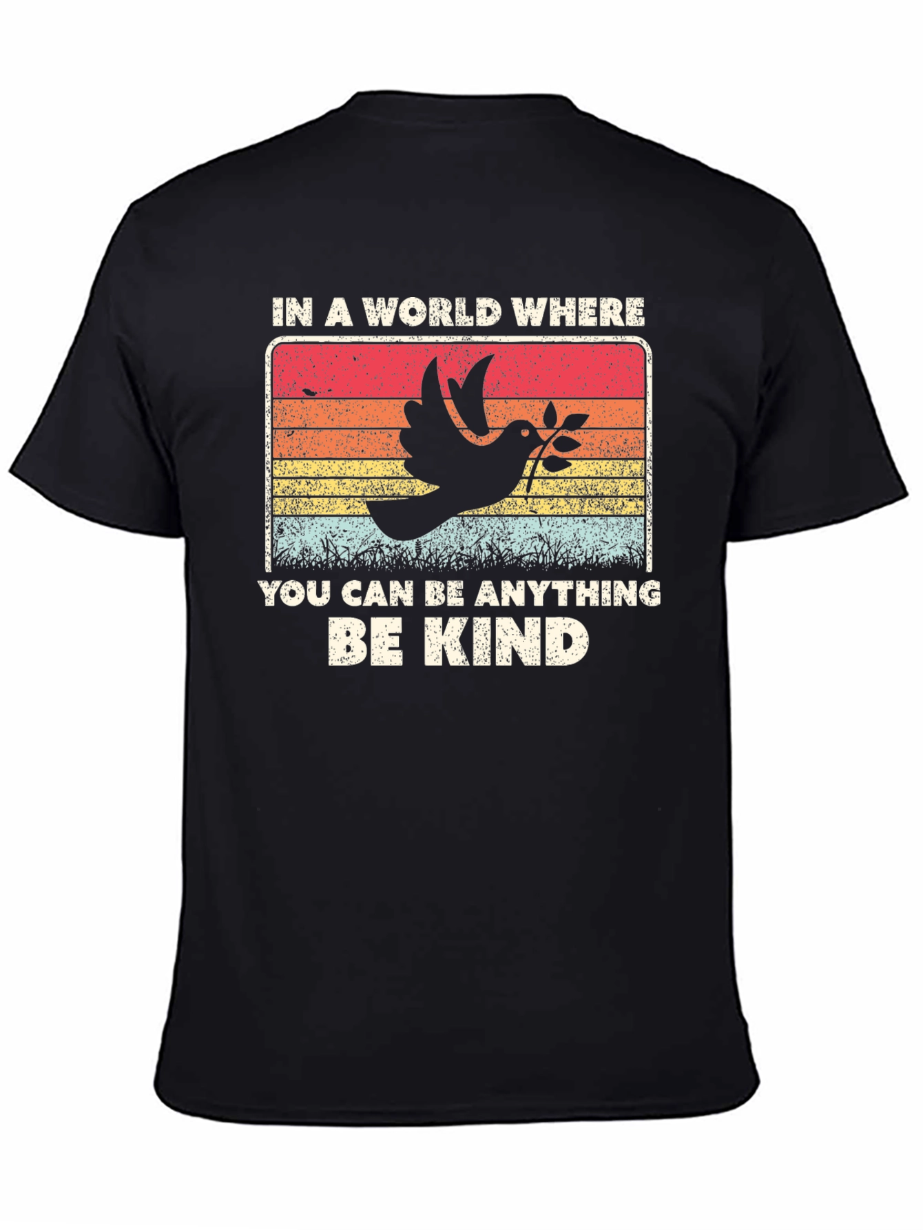 Be Kind Graphic Tee - Dove Peace T-Shirt