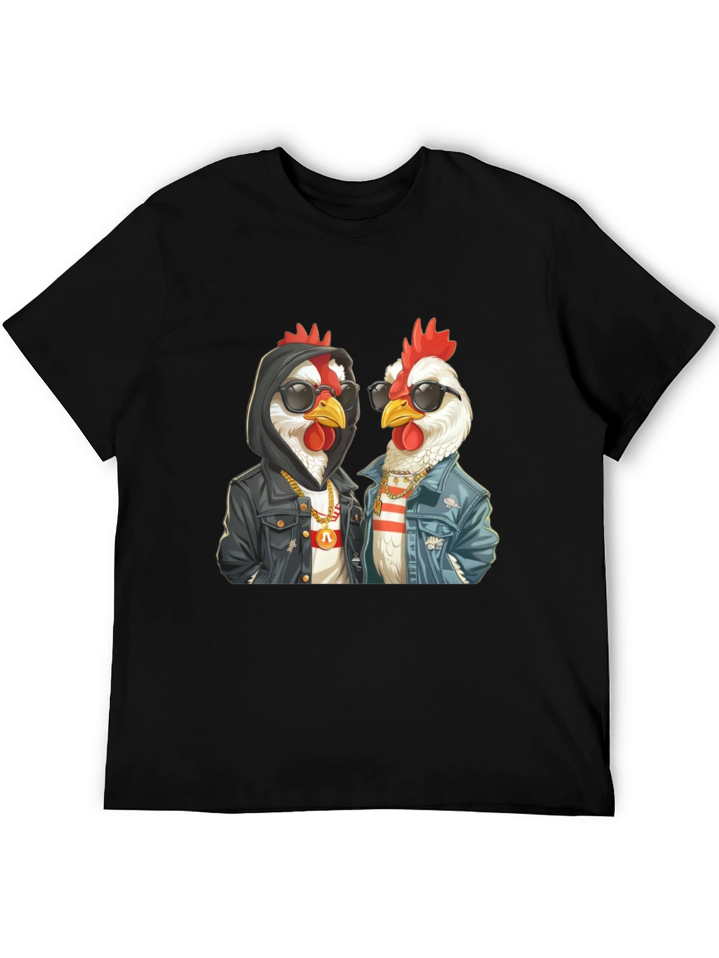Cool Chicken Duo Graphic T-Shirt