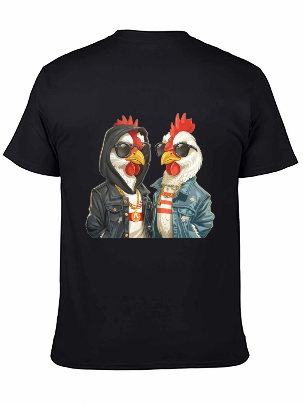 Cool Chicken Duo Graphic T-Shirt
