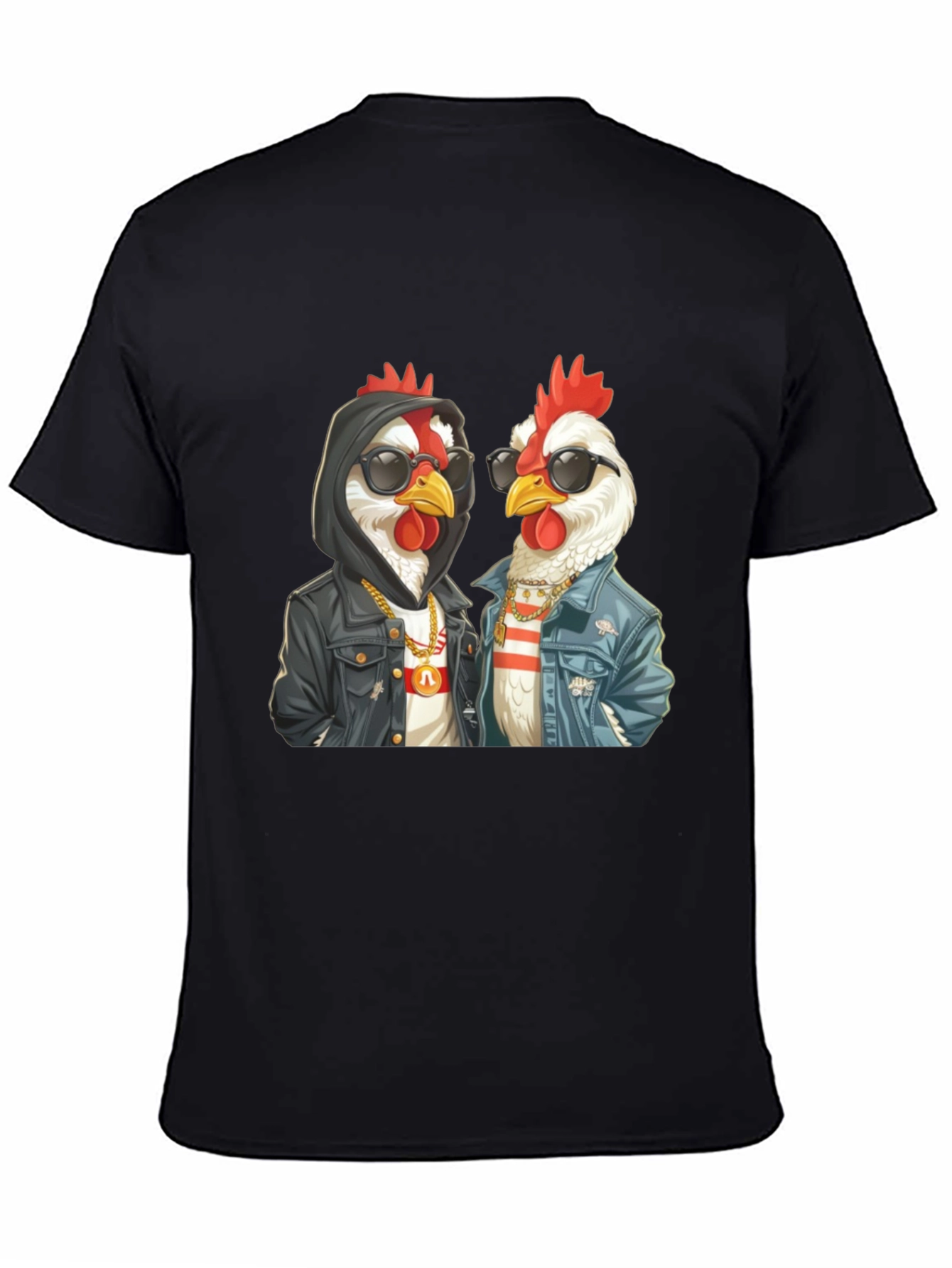 Cool Chicken Duo Graphic T-Shirt