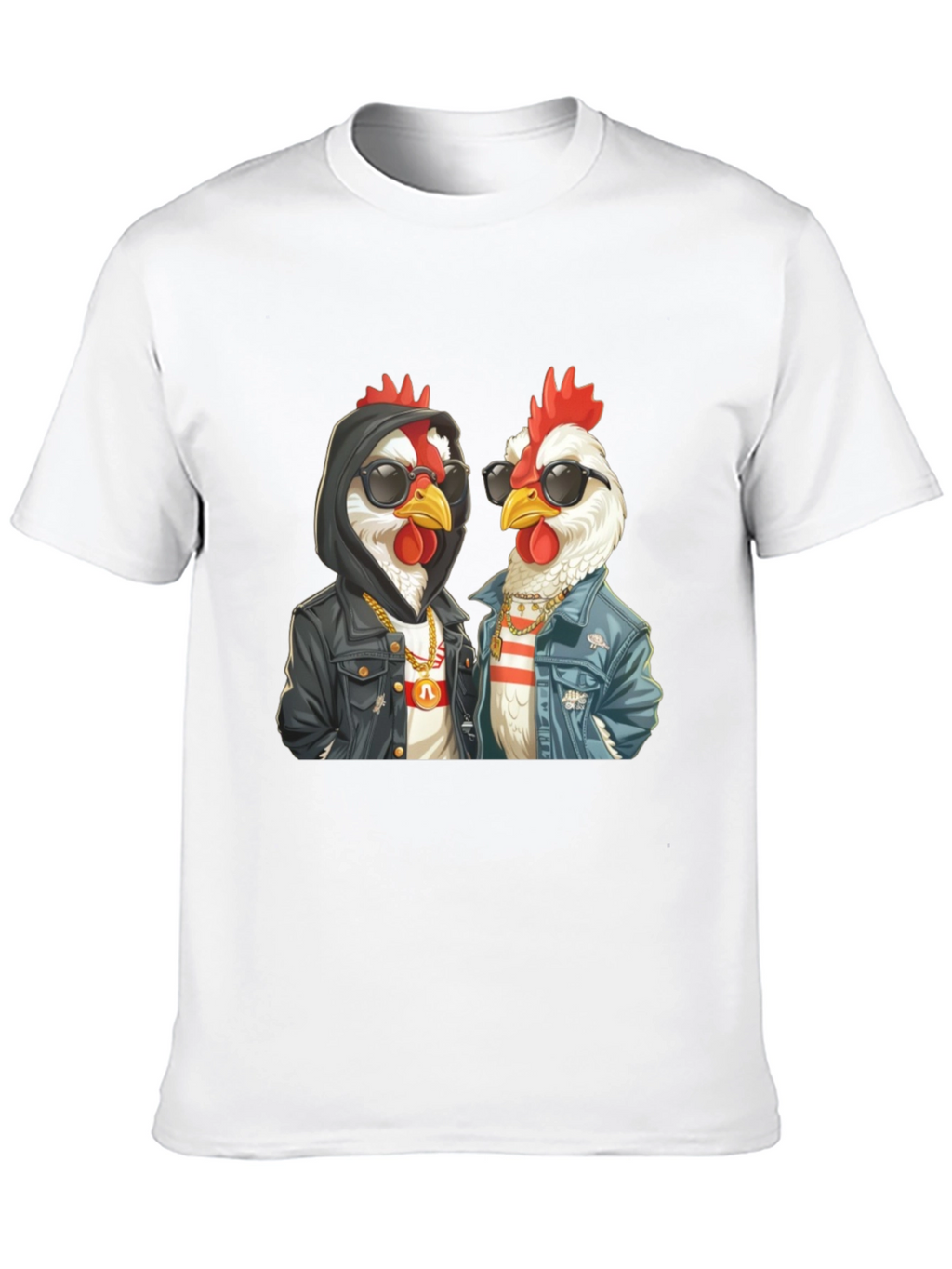 Cool Chicken Duo Graphic T-Shirt