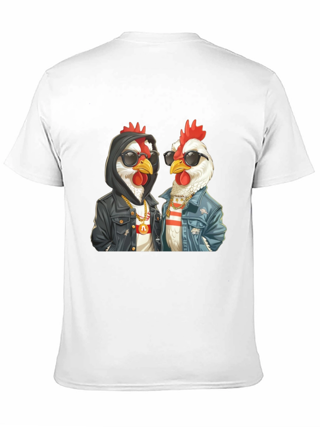Cool Chicken Duo Graphic T-Shirt
