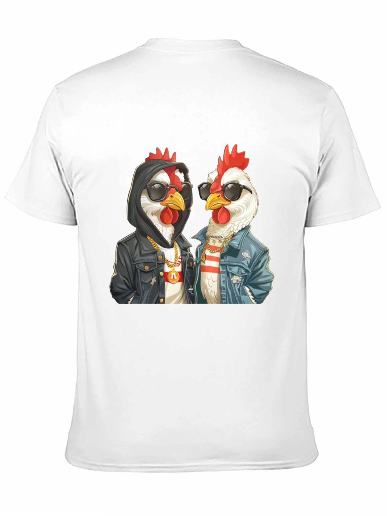 Cool Chicken Duo Graphic T-Shirt