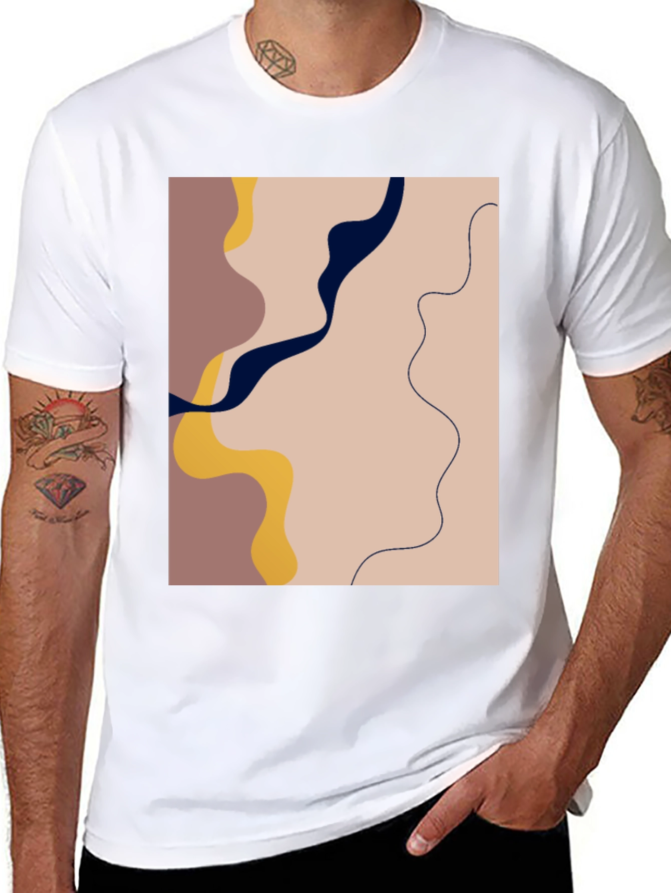 Abstract Art Graphic Tee