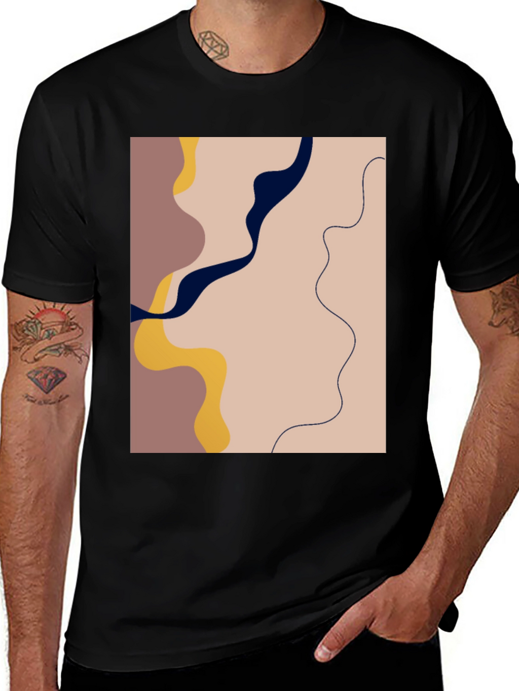 Abstract Art Graphic Tee