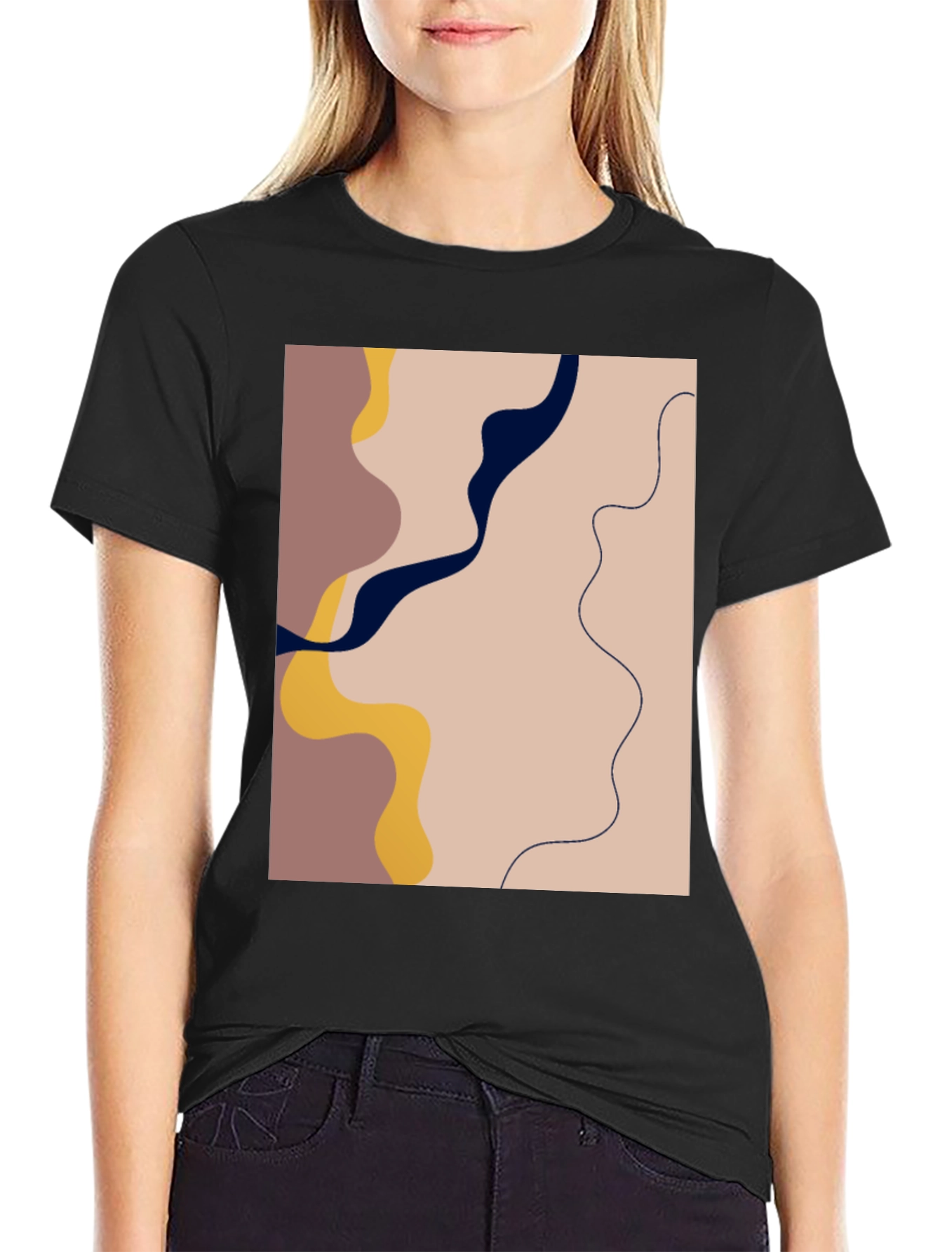 Abstract Art Graphic Tee