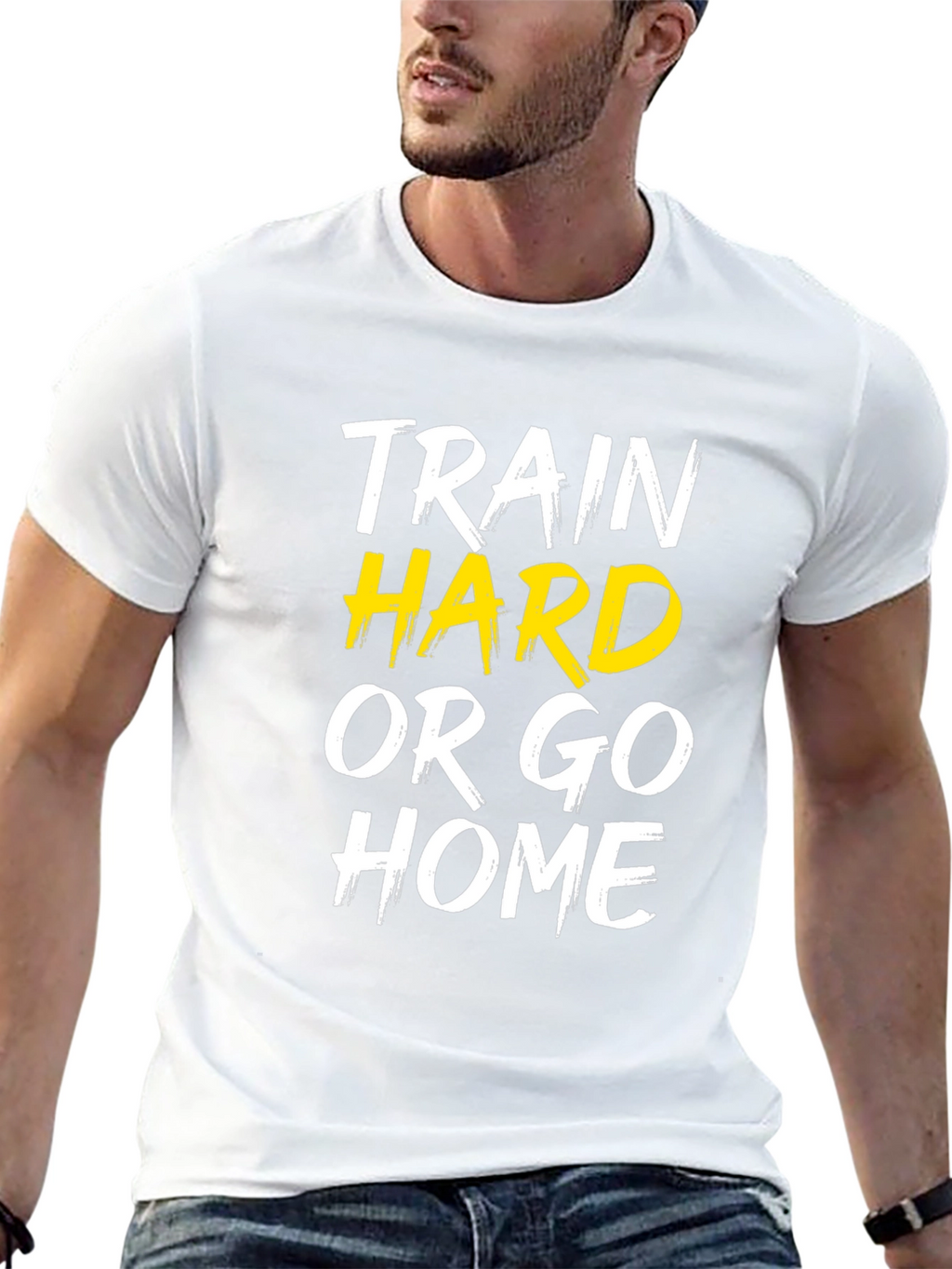Train Hard or Go Home Graphic Tee