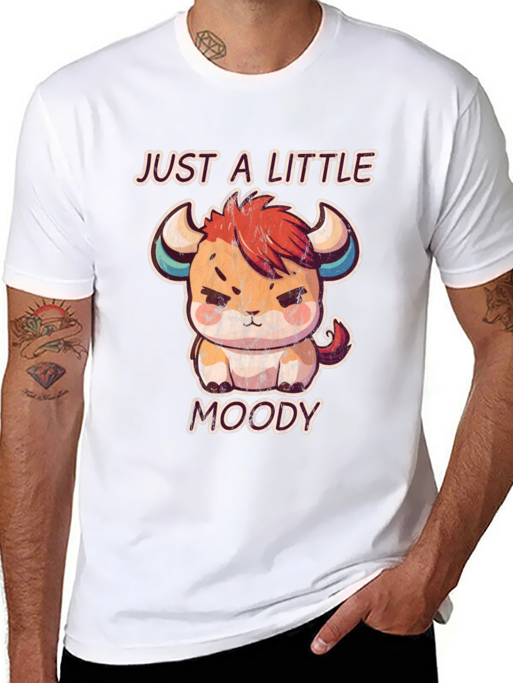 Just a Little Moody Graphic Tee