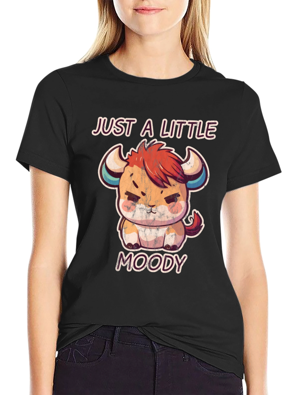 Just a Little Moody Graphic Tee