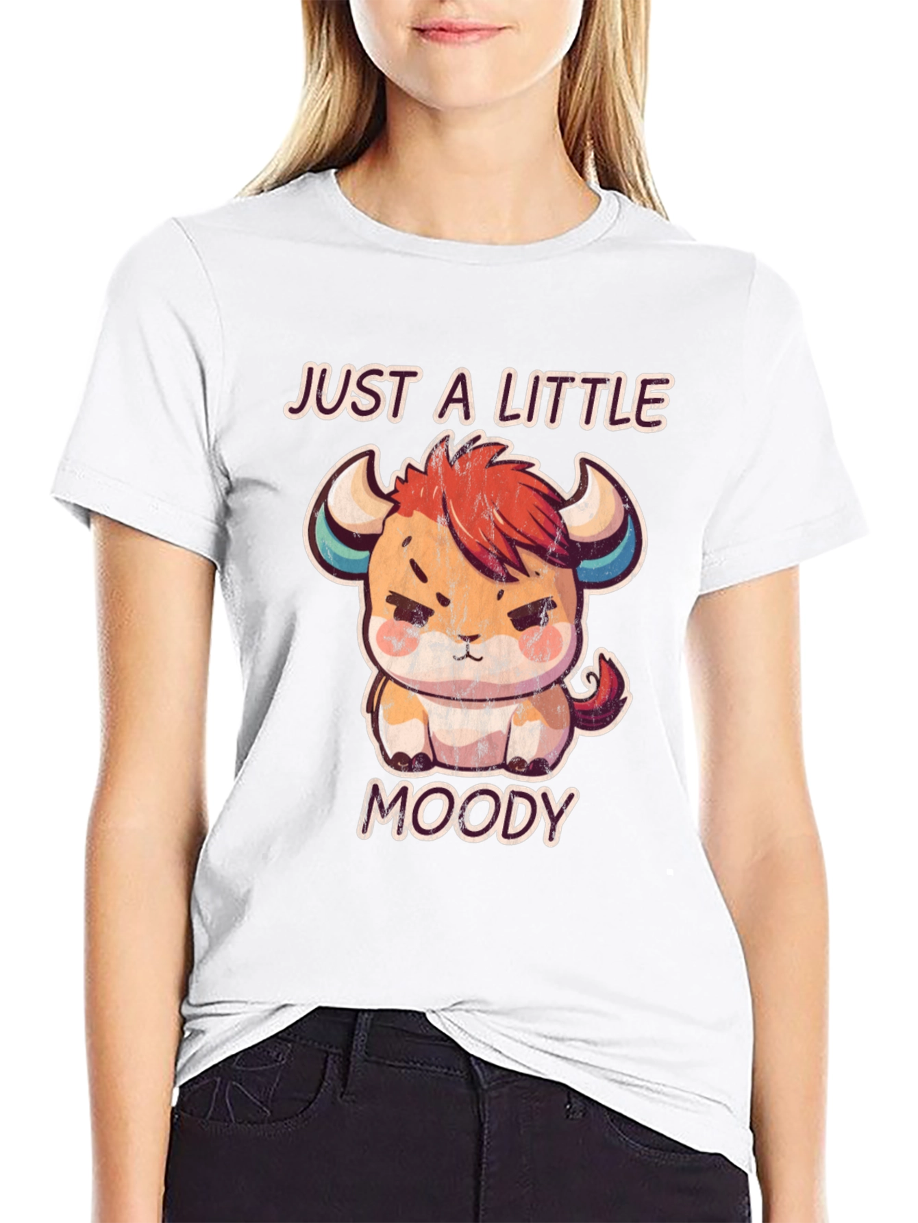 Just a Little Moody Graphic Tee