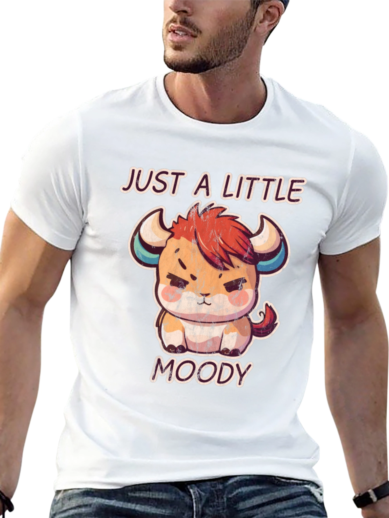 Just a Little Moody Graphic Tee