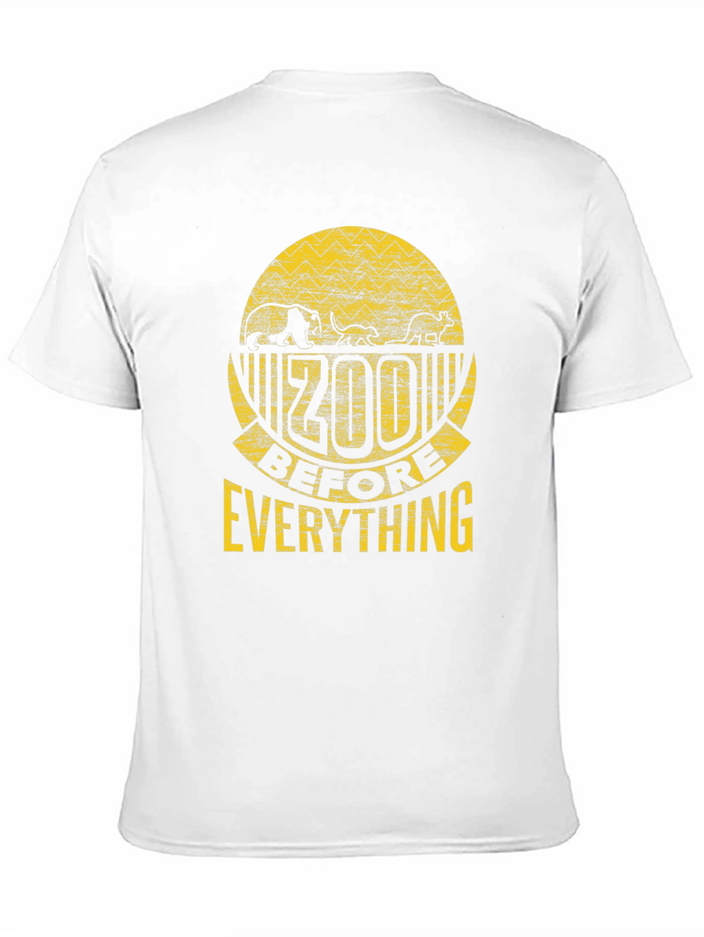 Zoo Before Everything Black Graphic Tee