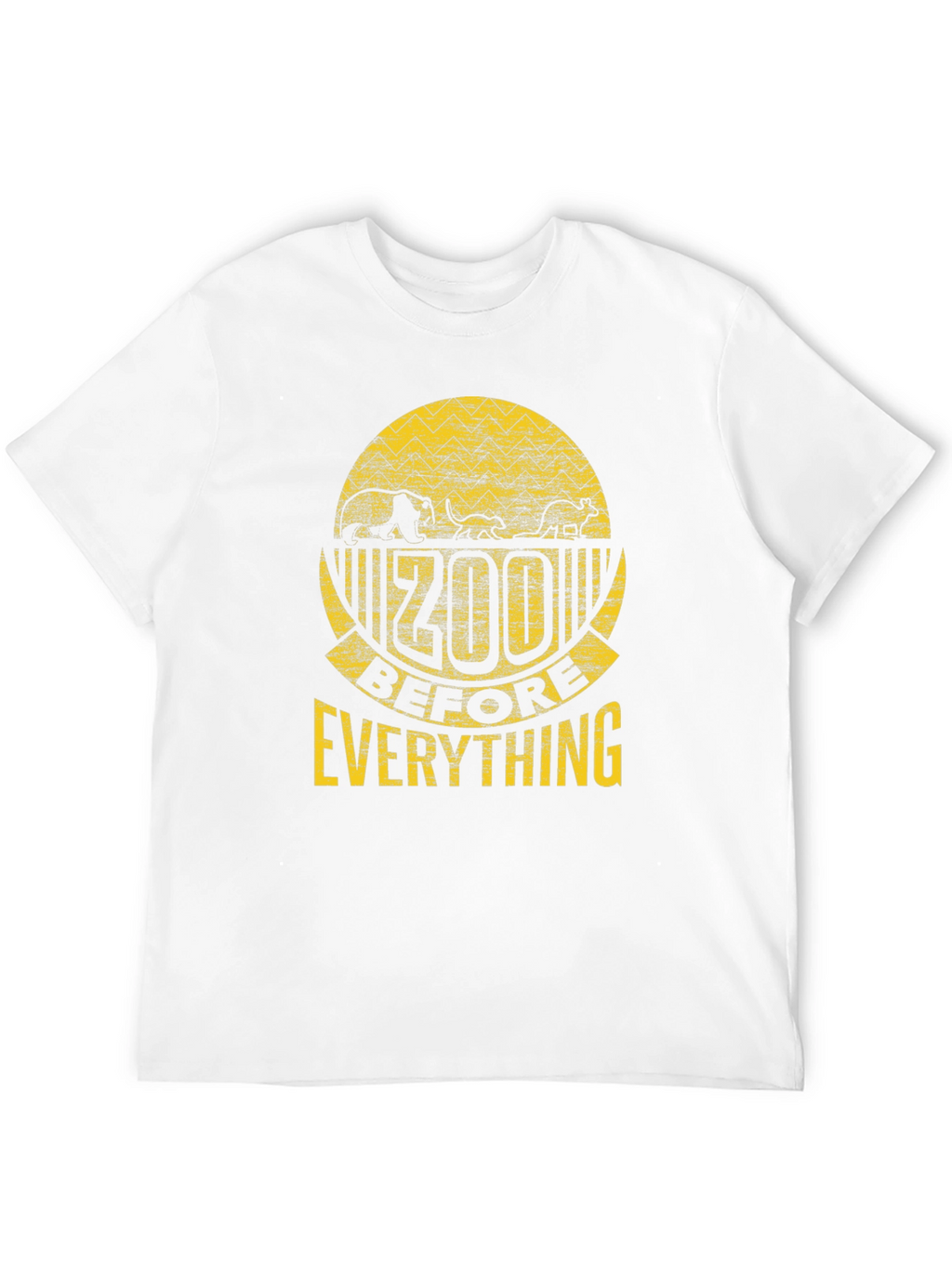 Zoo Before Everything Black Graphic Tee