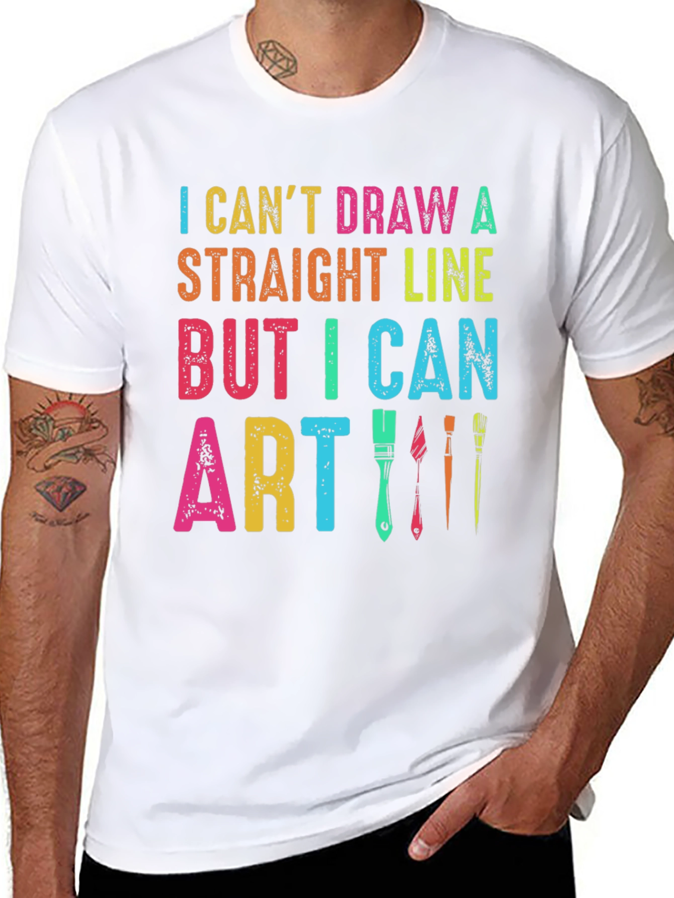 I Cant Draw Art T-Shirt