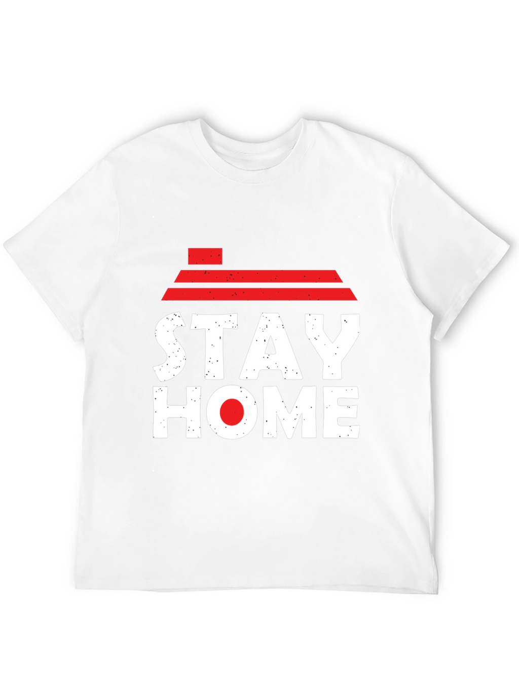 Stay Home Graphic Tee - Pandemic Awareness Shirt