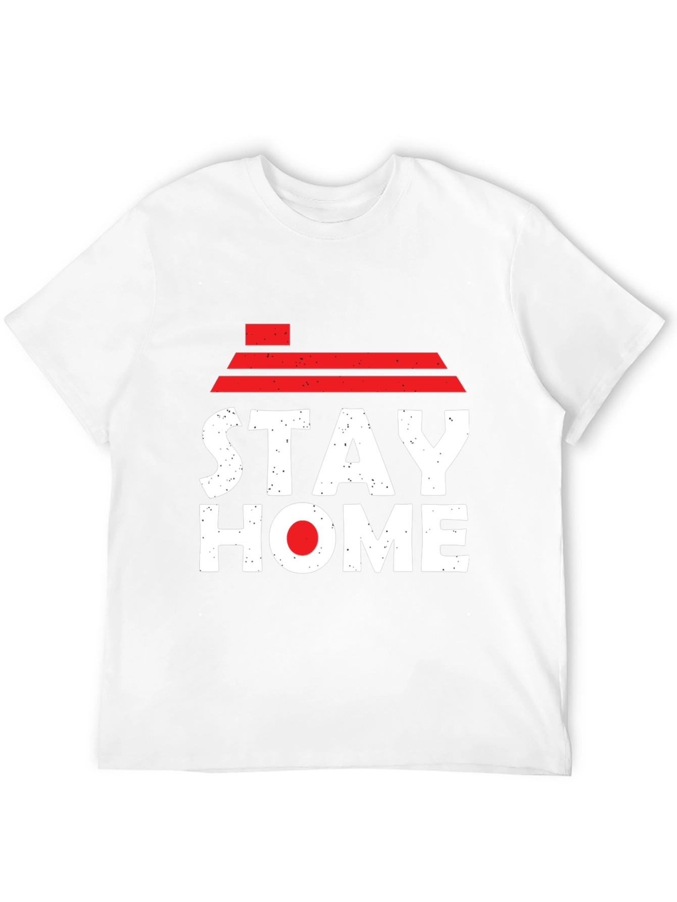 Stay Home Graphic Tee - Pandemic Awareness Shirt