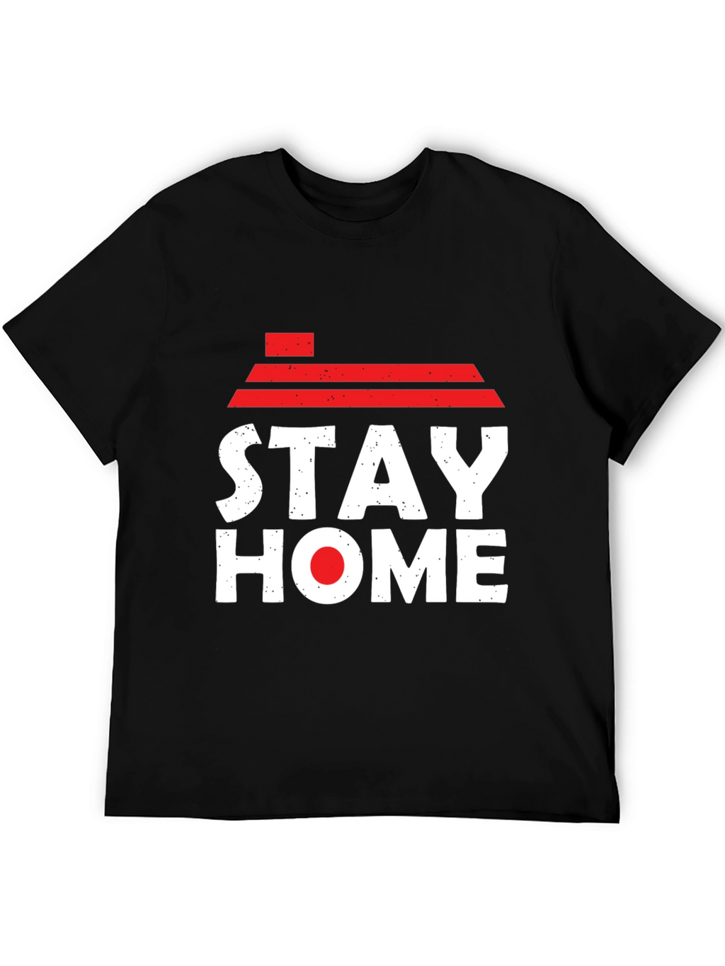 Stay Home Graphic Tee - Pandemic Awareness Shirt