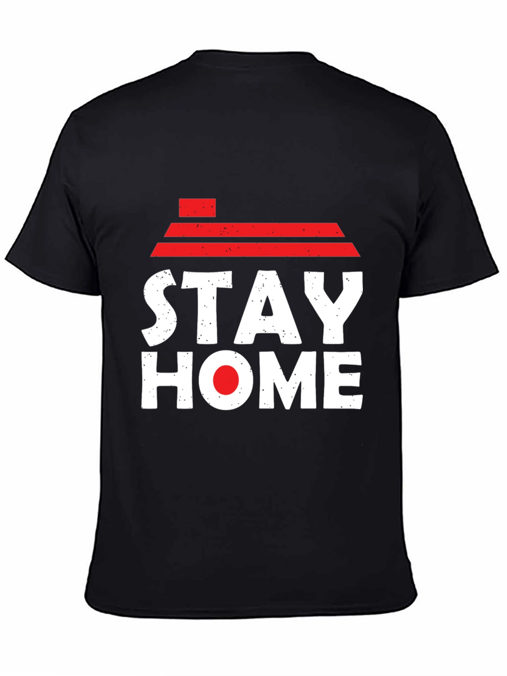 Stay Home Graphic Tee - Pandemic Awareness Shirt