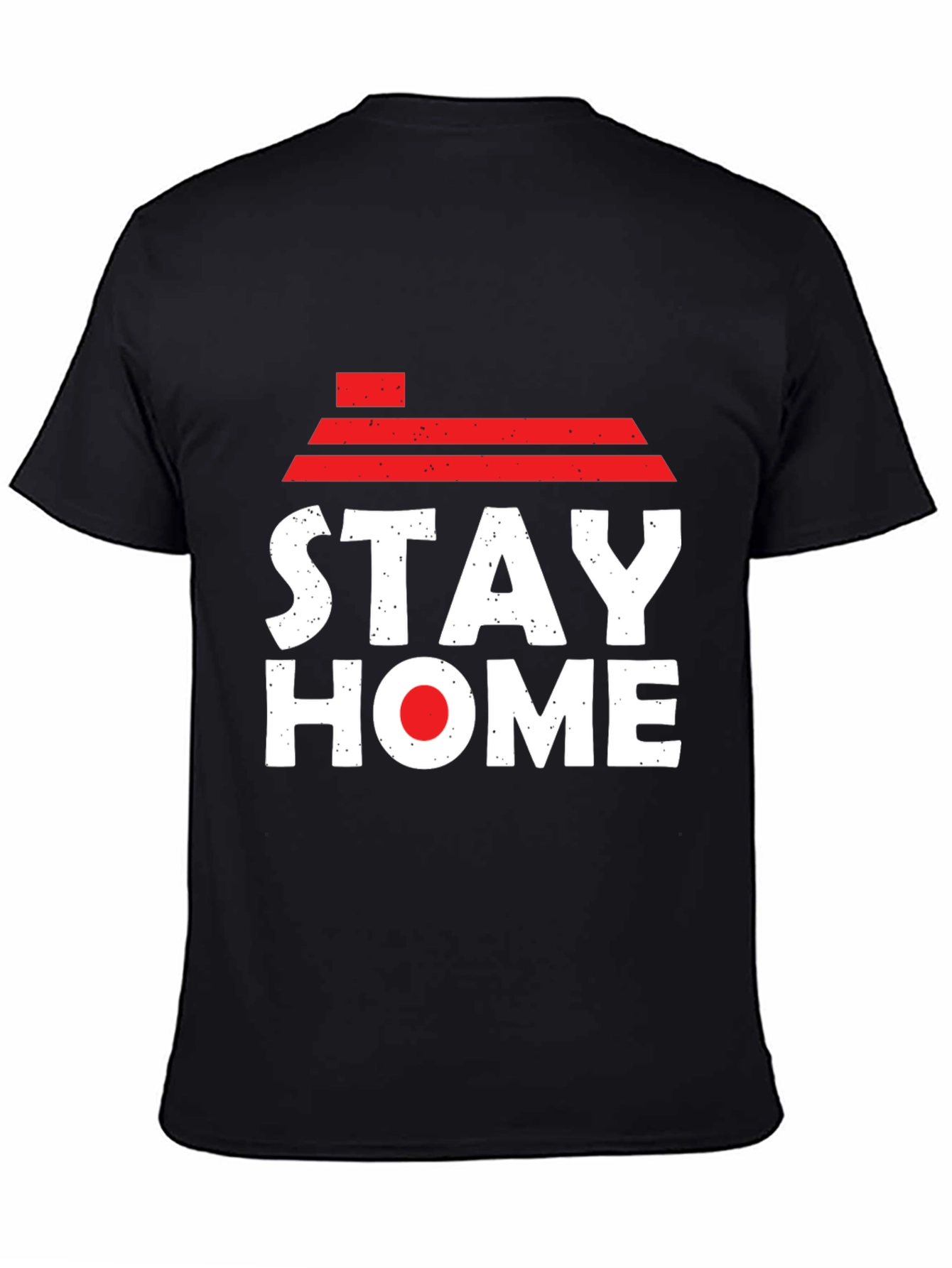 Stay Home Graphic Tee - Pandemic Awareness Shirt