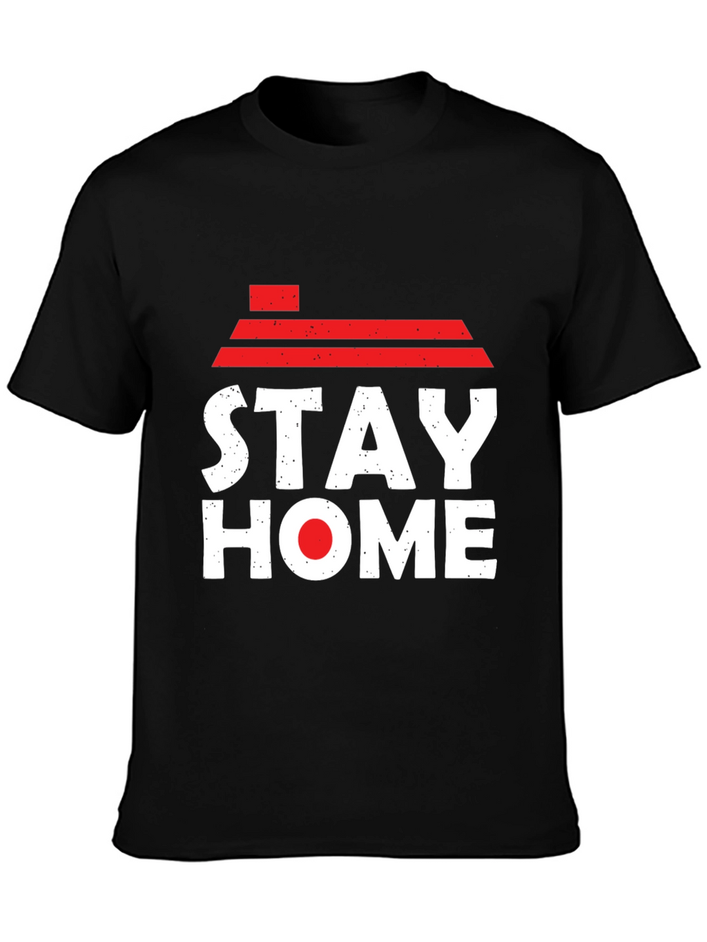Stay Home Graphic Tee - Pandemic Awareness Shirt