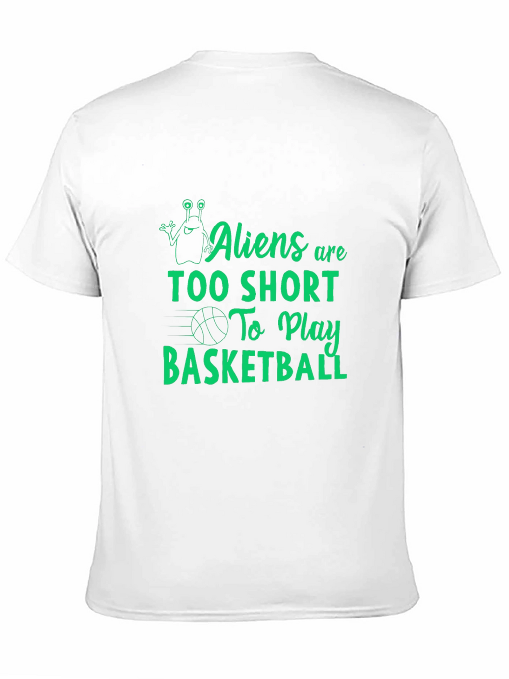 Aliens Too Short Basketball Graphic Tee
