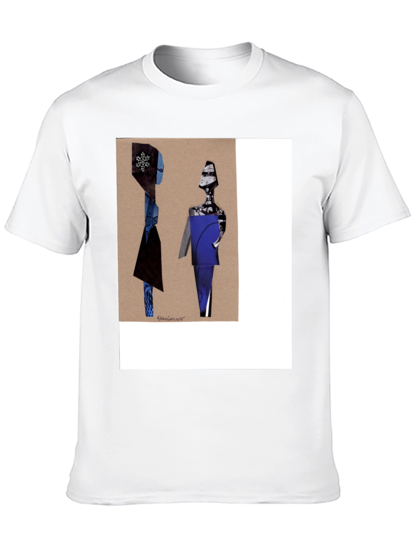 Abstract Art Graphic Tee - Modern Unisex T-Shirt