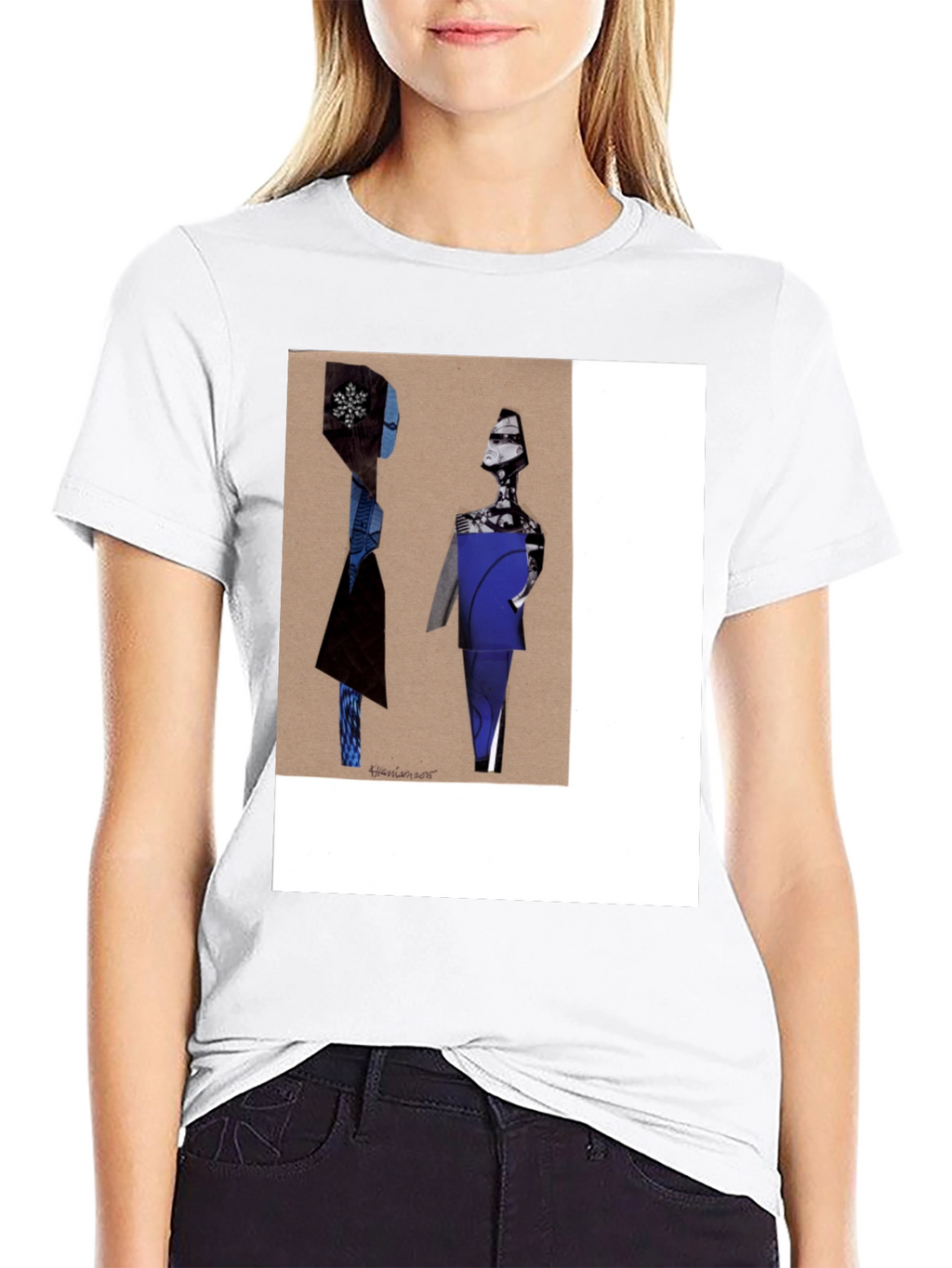 Abstract Art Graphic Tee - Modern Unisex T-Shirt