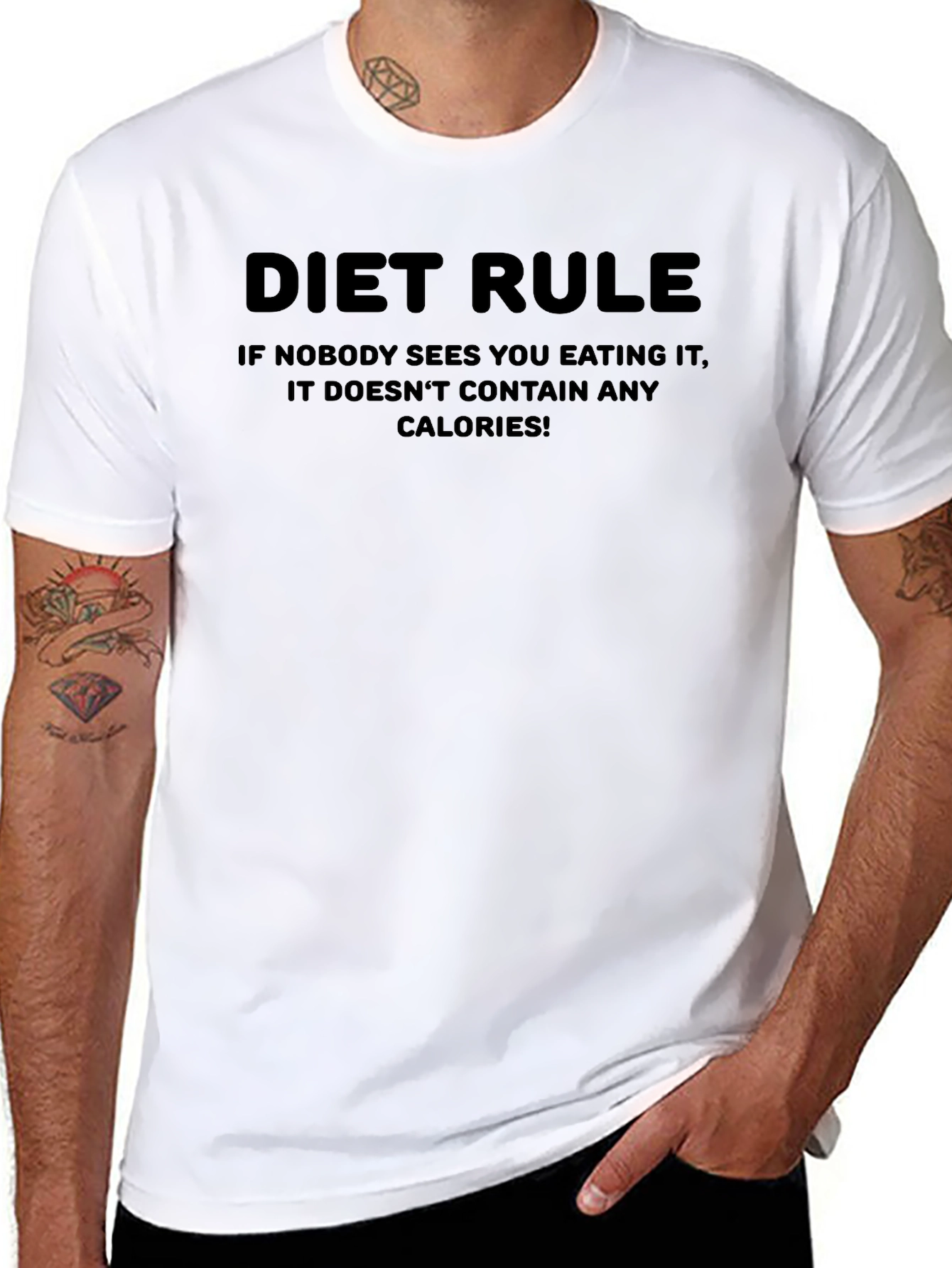 Diet Rule Funny T-Shirt