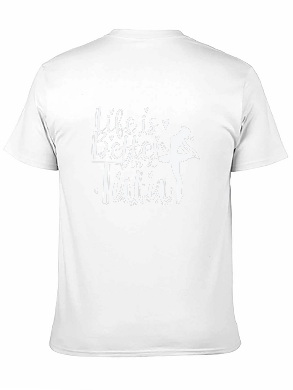 Life is Better in a Tutu Black Tee