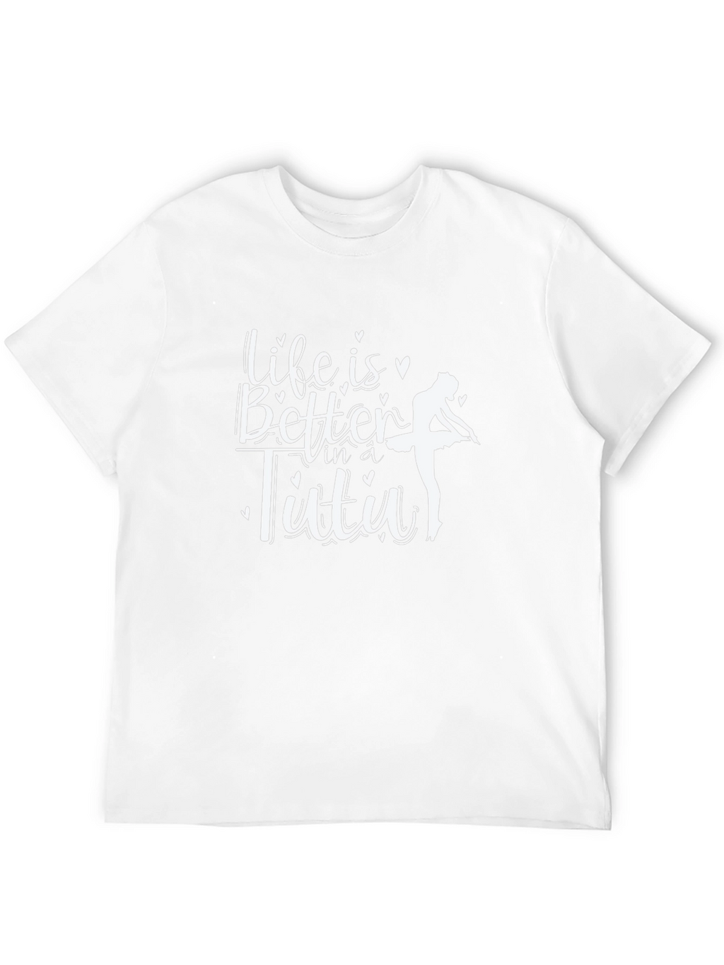 Life is Better in a Tutu Black Tee