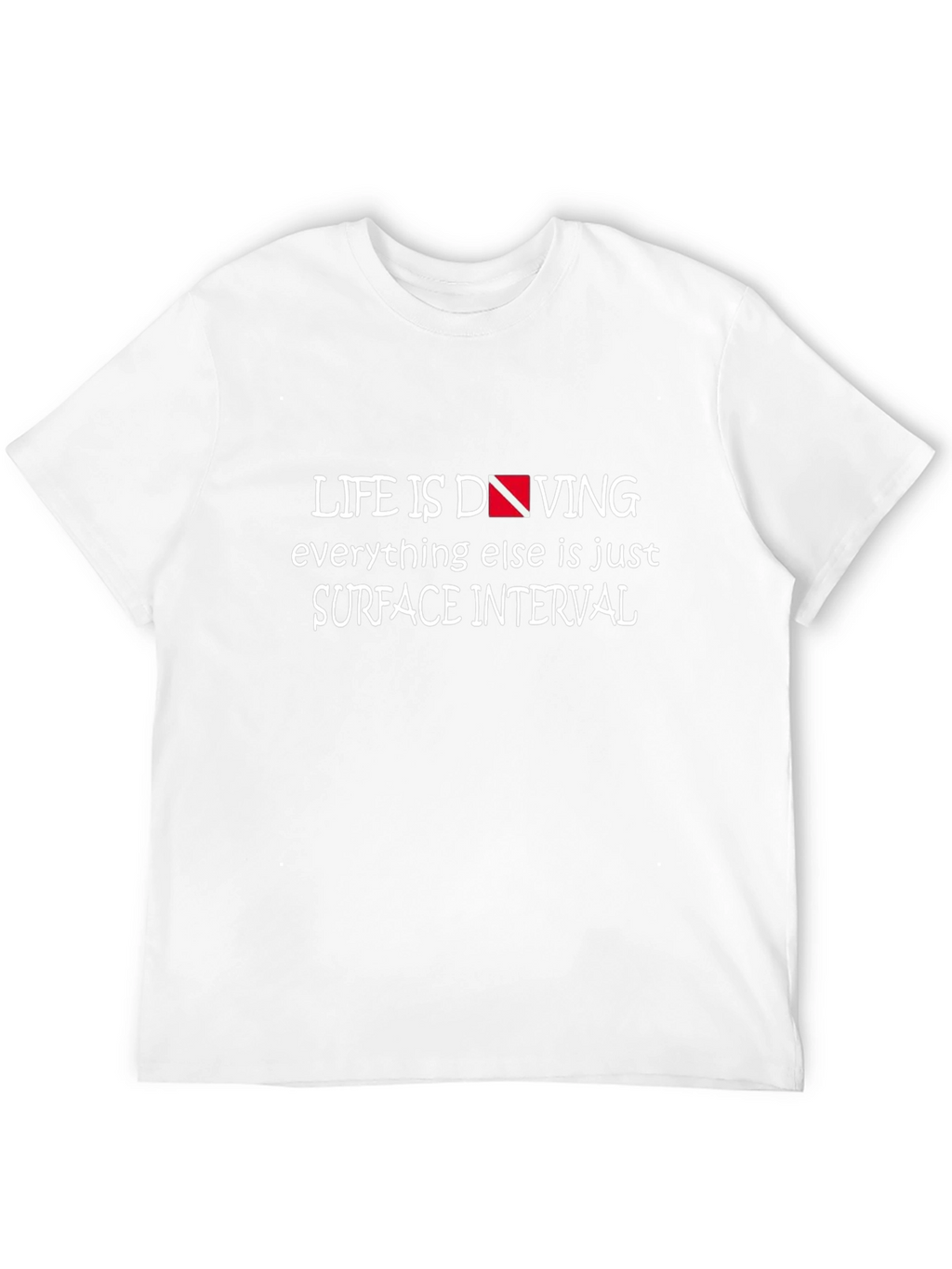Life is Diving Black T-Shirt Diver Gift