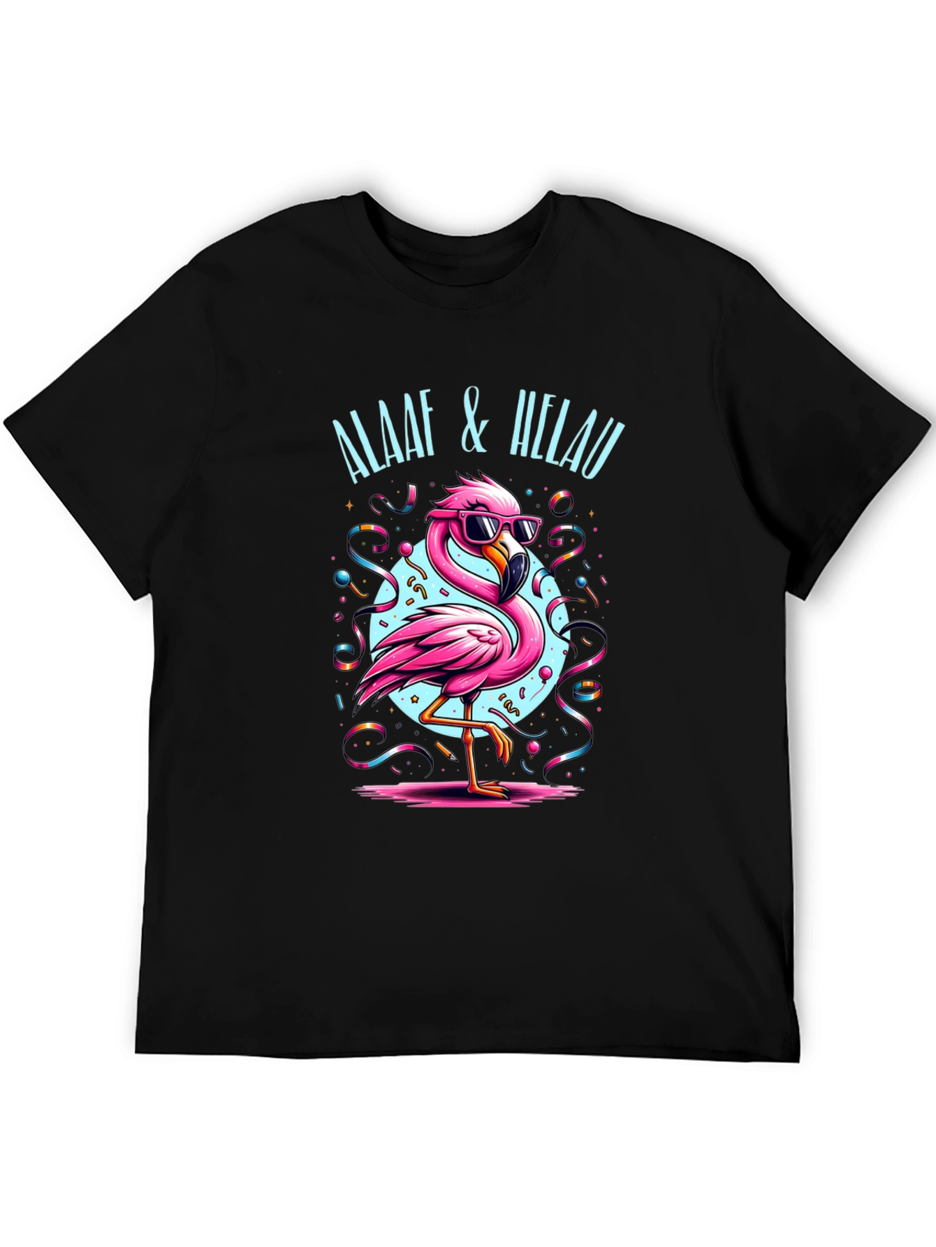 Festive Flamingo T-Shirt - Alaaf & Helau