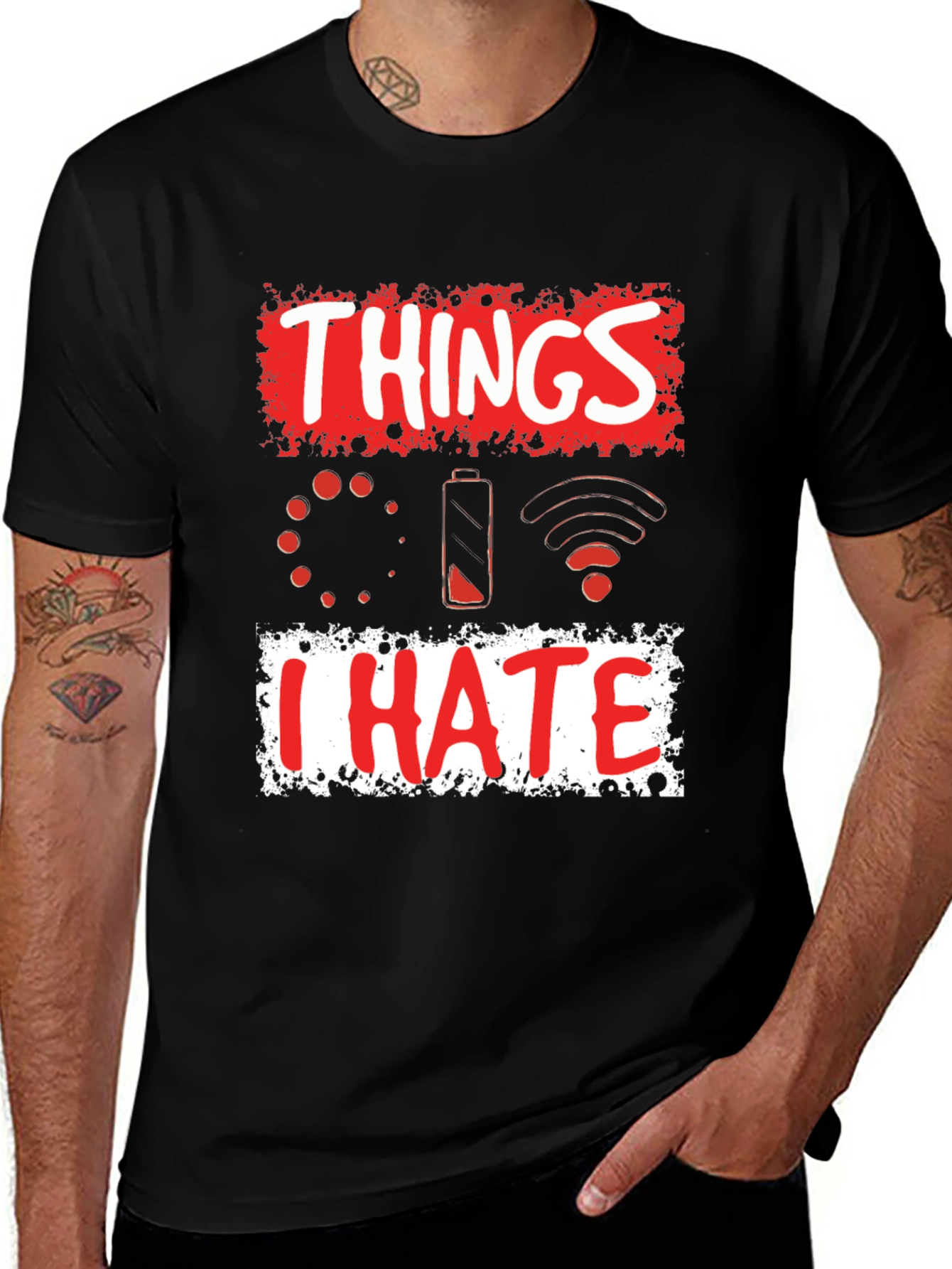 Things I Hate T-Shirt - Funny Tech Humor Tee