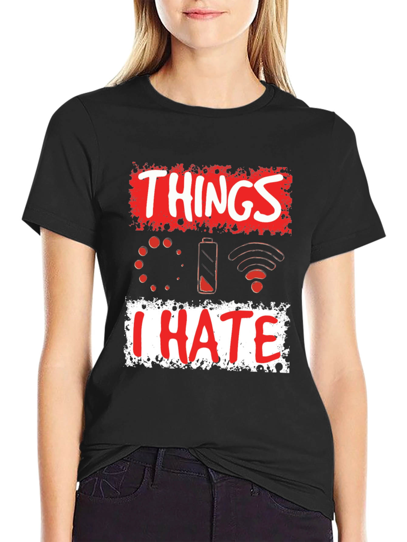 Things I Hate T-Shirt - Funny Tech Humor Tee