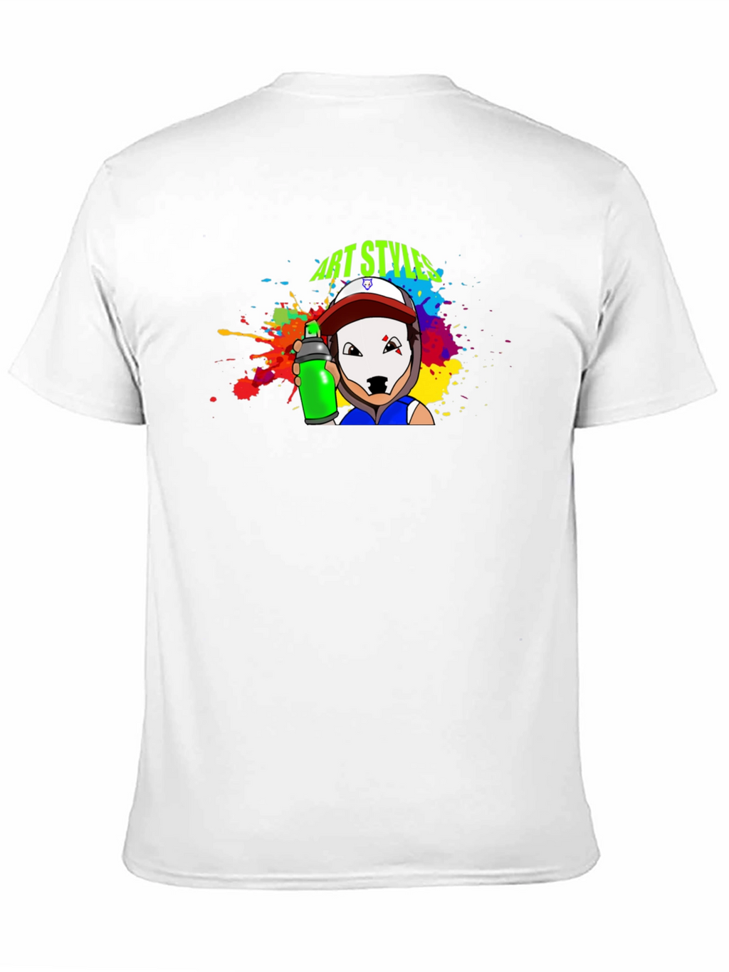 Art Styles Graphic T-Shirt - Black Crew Neck