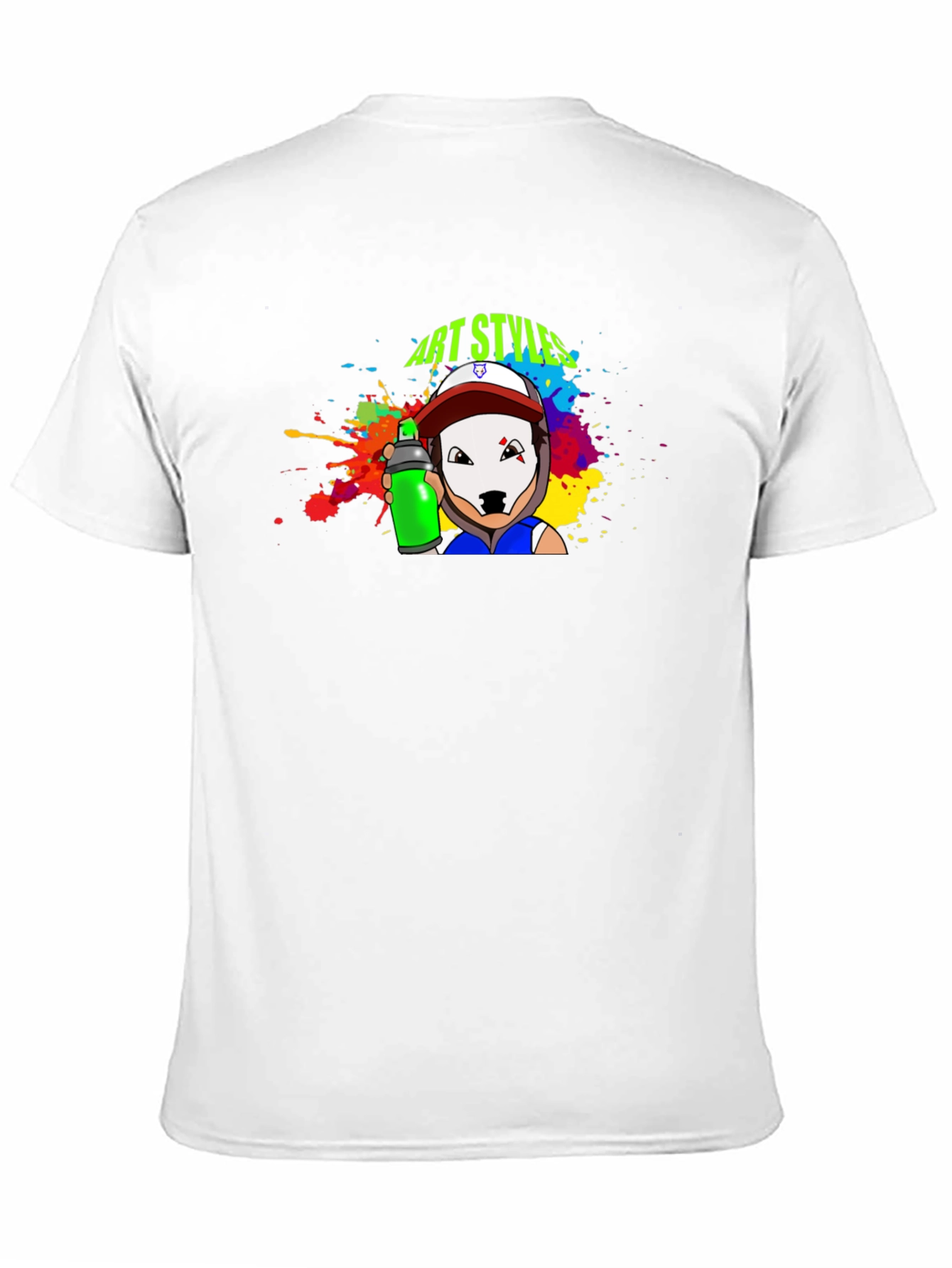 Art Styles Graphic T-Shirt - Black Crew Neck