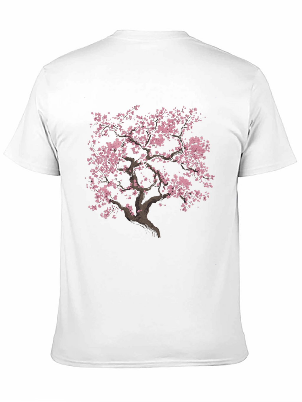 Sakura Tree Graphic T-Shirt - Unisex Black Tee
