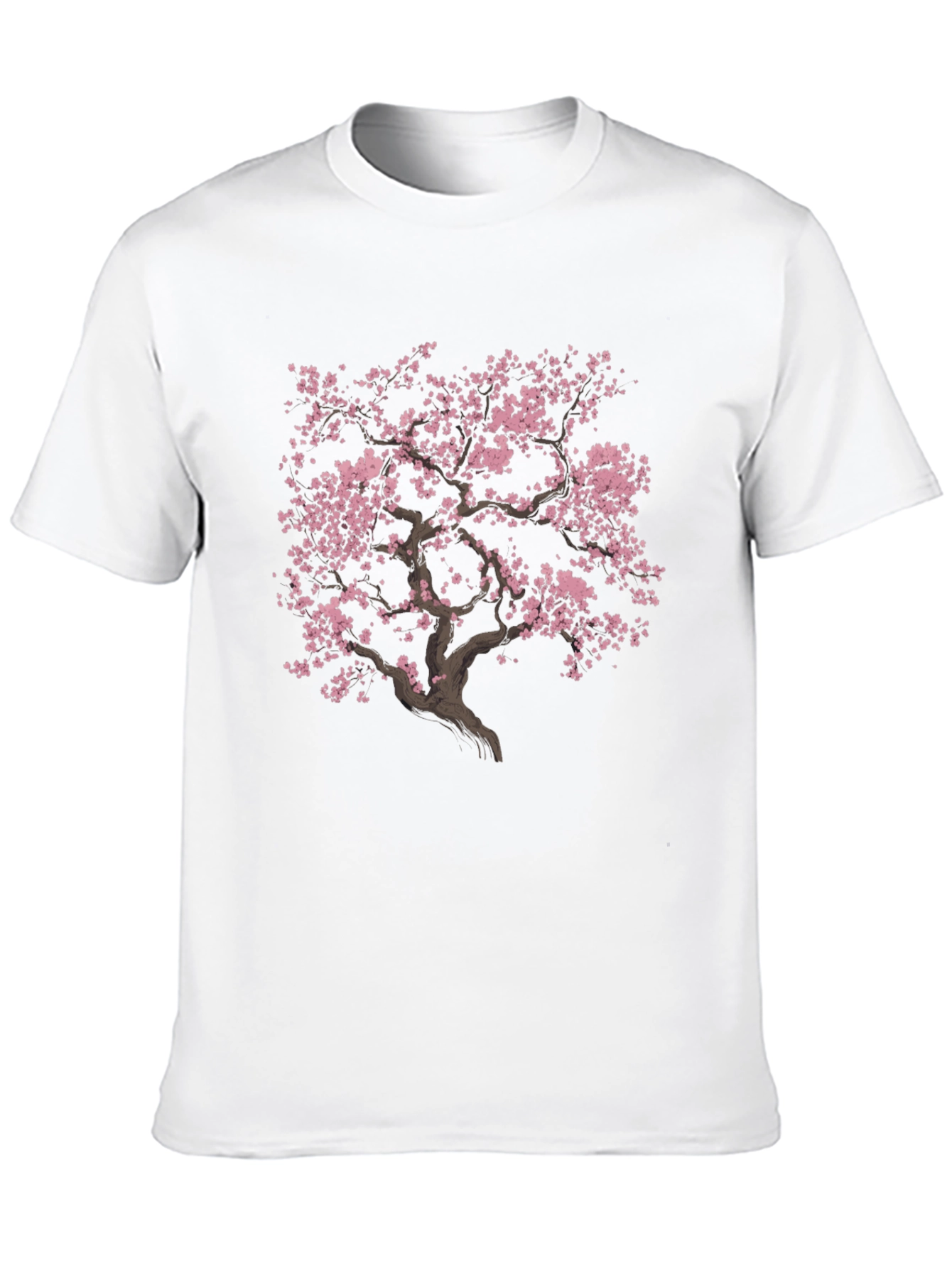 Sakura Tree Graphic T-Shirt - Unisex Black Tee
