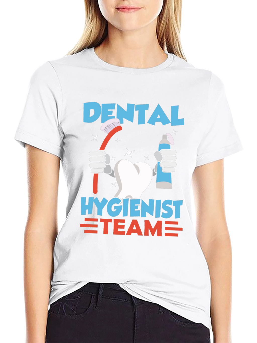 Dental Hygienist Team Graphic T-Shirt