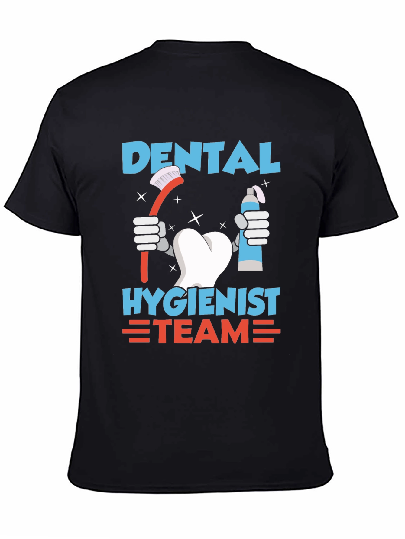 Dental Hygienist Team Graphic T-Shirt