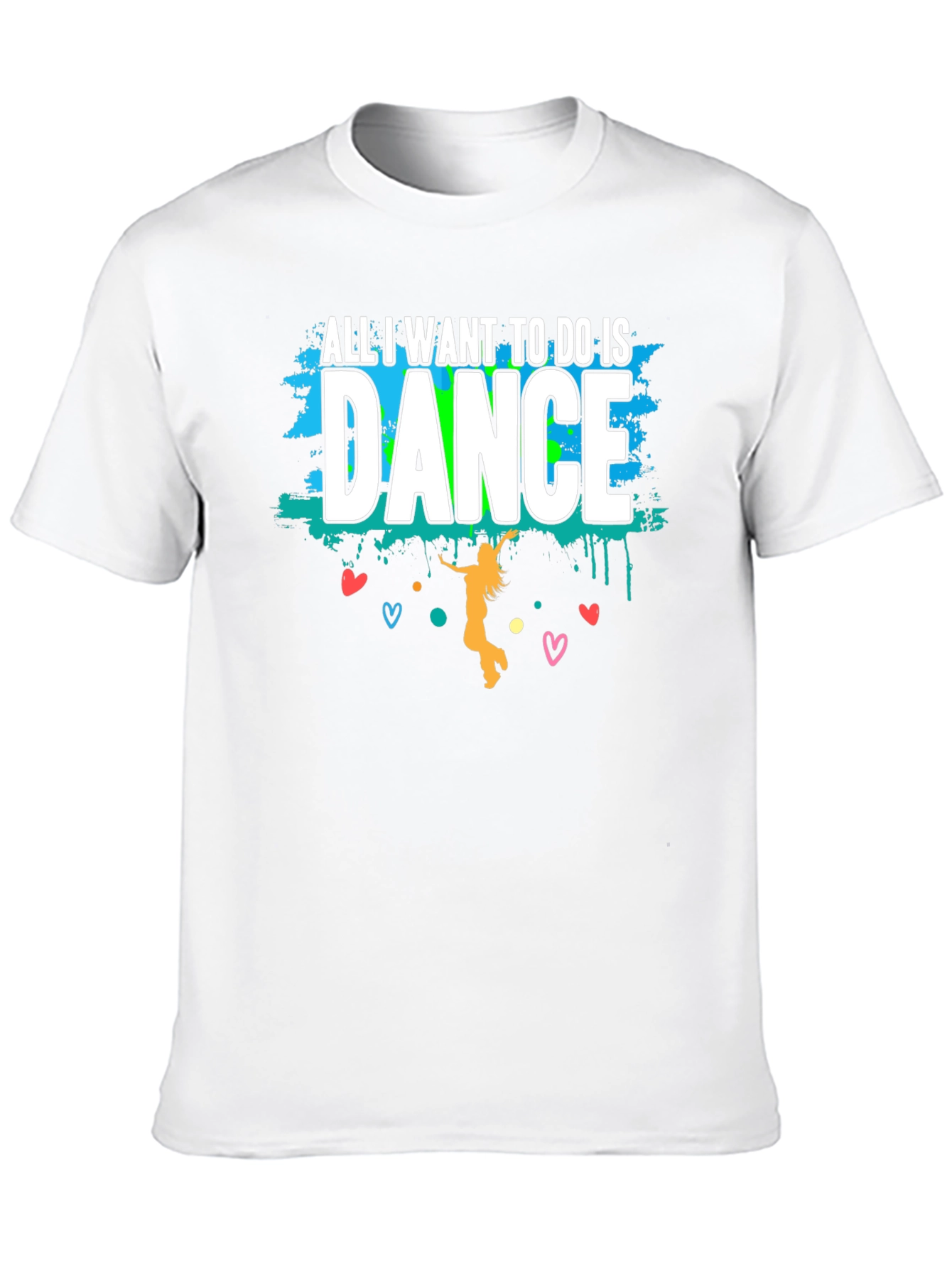 Dance Graphic Tee - All I Want To Do Is Dance T-Shirt