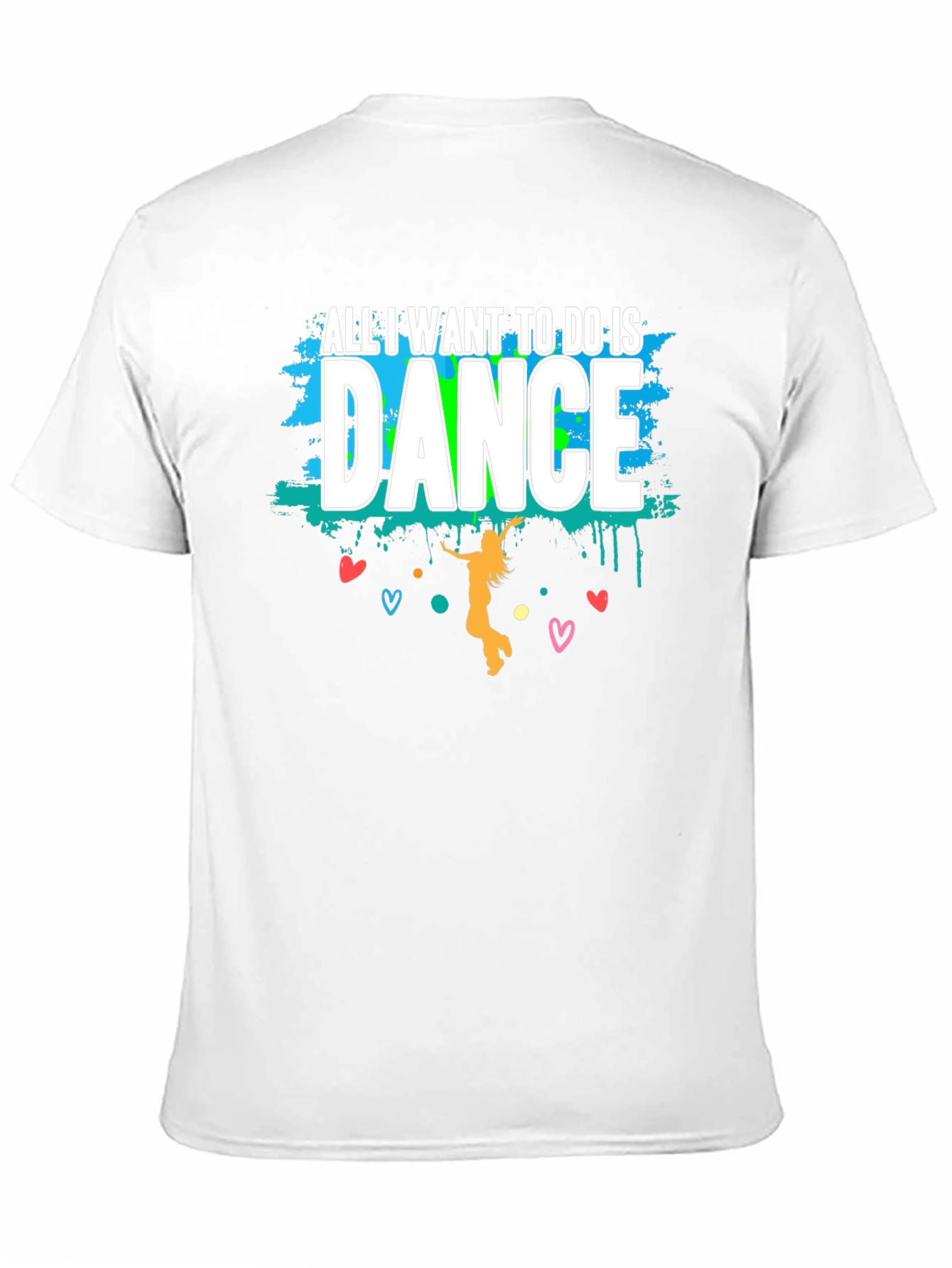 Dance Graphic Tee - All I Want To Do Is Dance T-Shirt