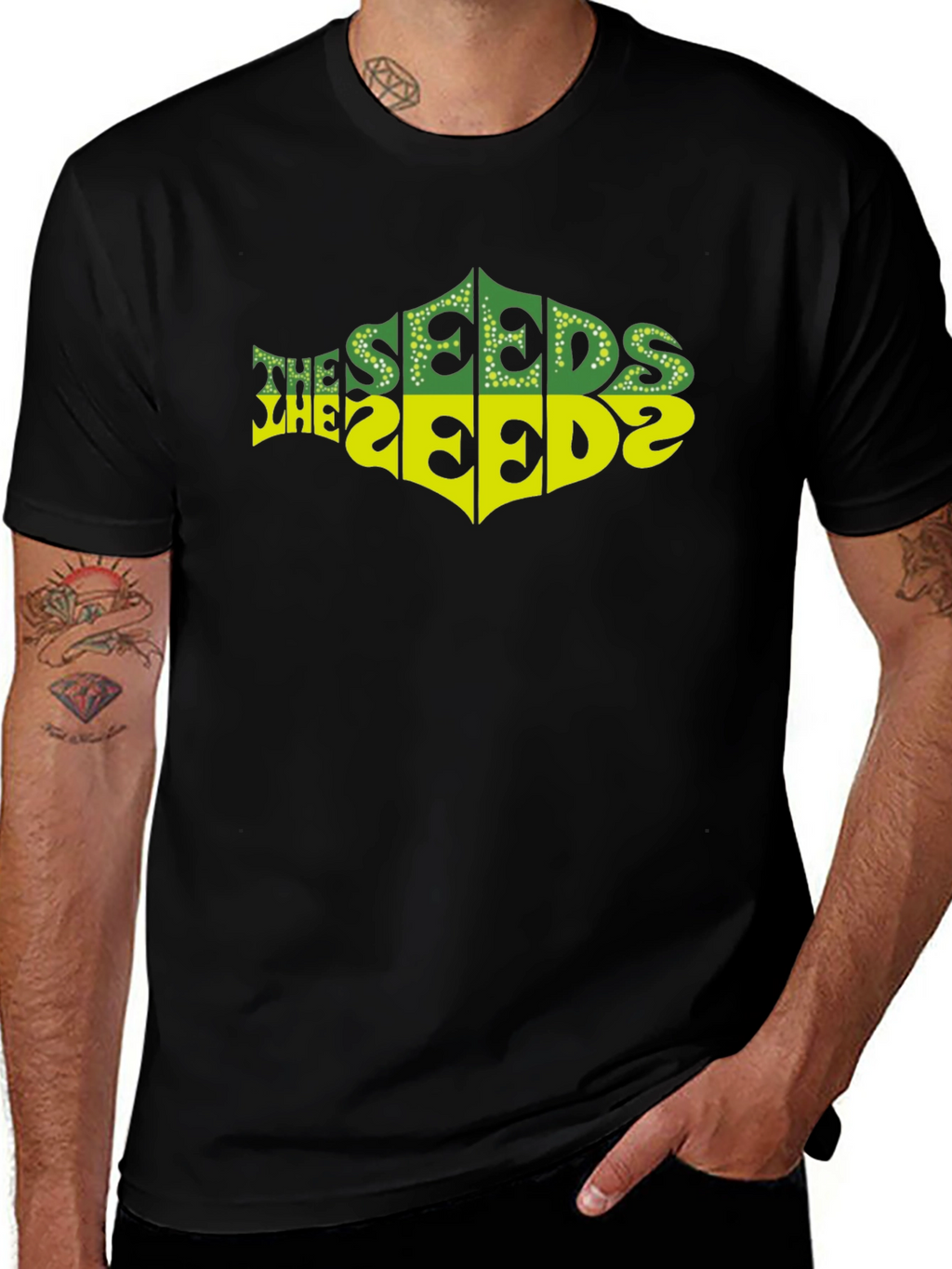 The Seeds Band Graphic T-Shirt - Retro Rock Tee